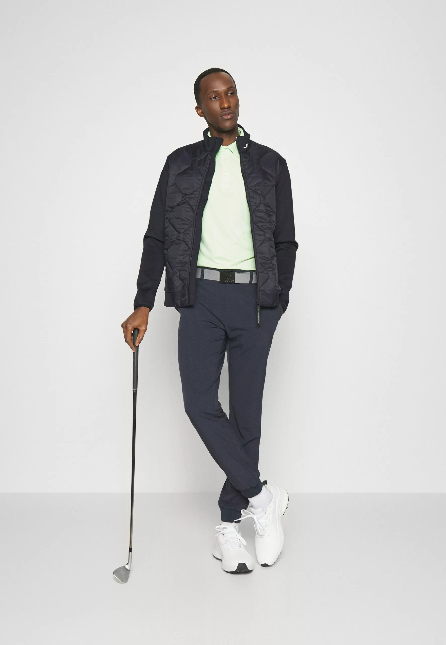 J.Lindeberg SportsQUILT HYBRID JACKET - Träningsjacka - Black 2 J.Lindeberg SportsQUILT HYBRID JACKET - Träningsjacka - Black - Bild 2