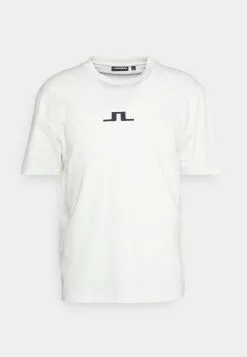 J.LINDEBERGDARCY LOGO TEE - T-shirt Med Print - Cloud White -J.Lindeberg Affär 7502e5b403c7479f954bf7dec714e8e7