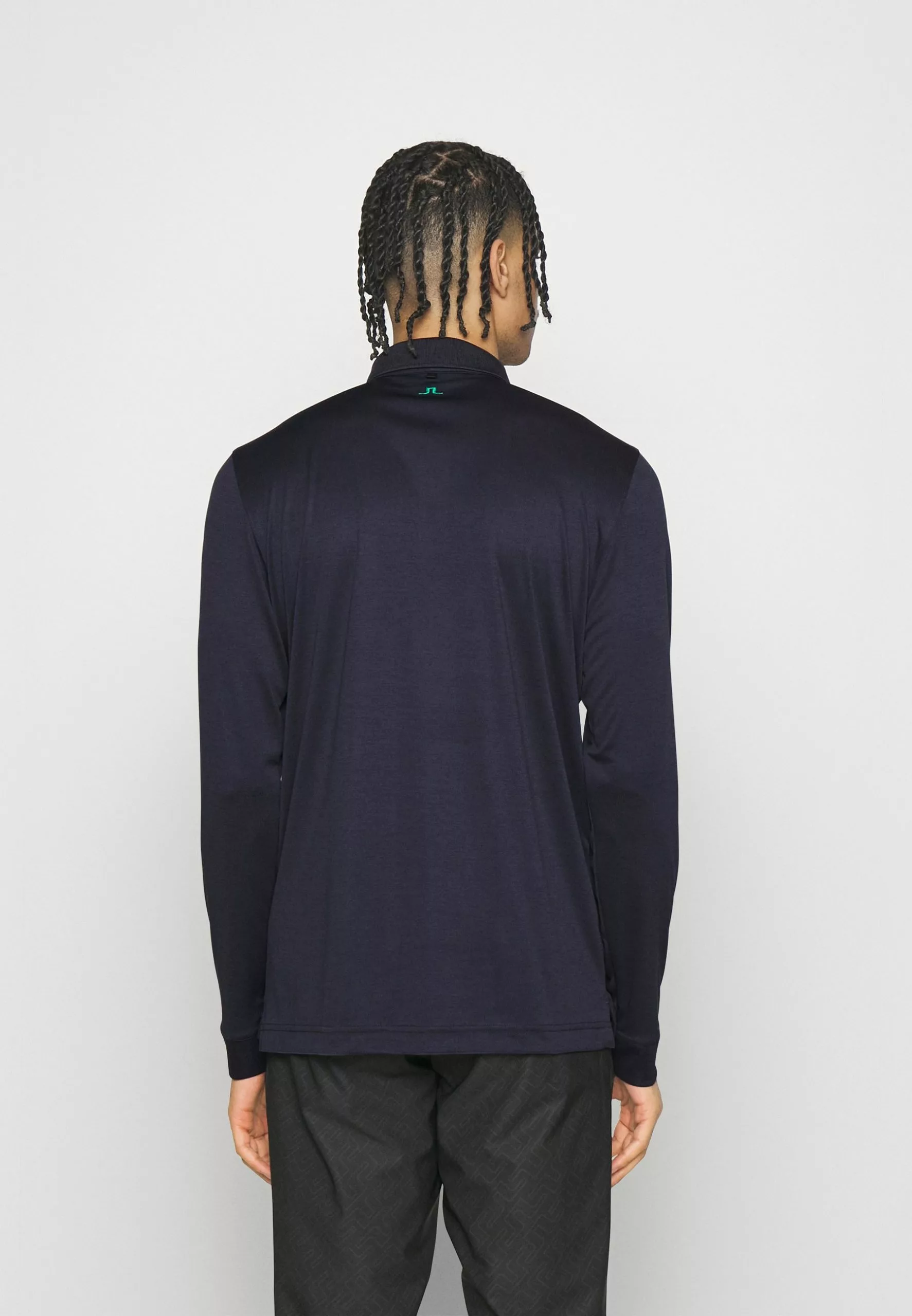 J.Lindeberg SportsTOUR TECH LONG SLEEVE - Långärmad Tröja - Navy Melange 3 J.Lindeberg SportsTOUR TECH LONG SLEEVE - Långärmad Tröja - Navy Melange - Bild 3