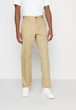 J.LINDEBERGDROPPER LIGHT PANTS - Tygbyxor - Safari Beige