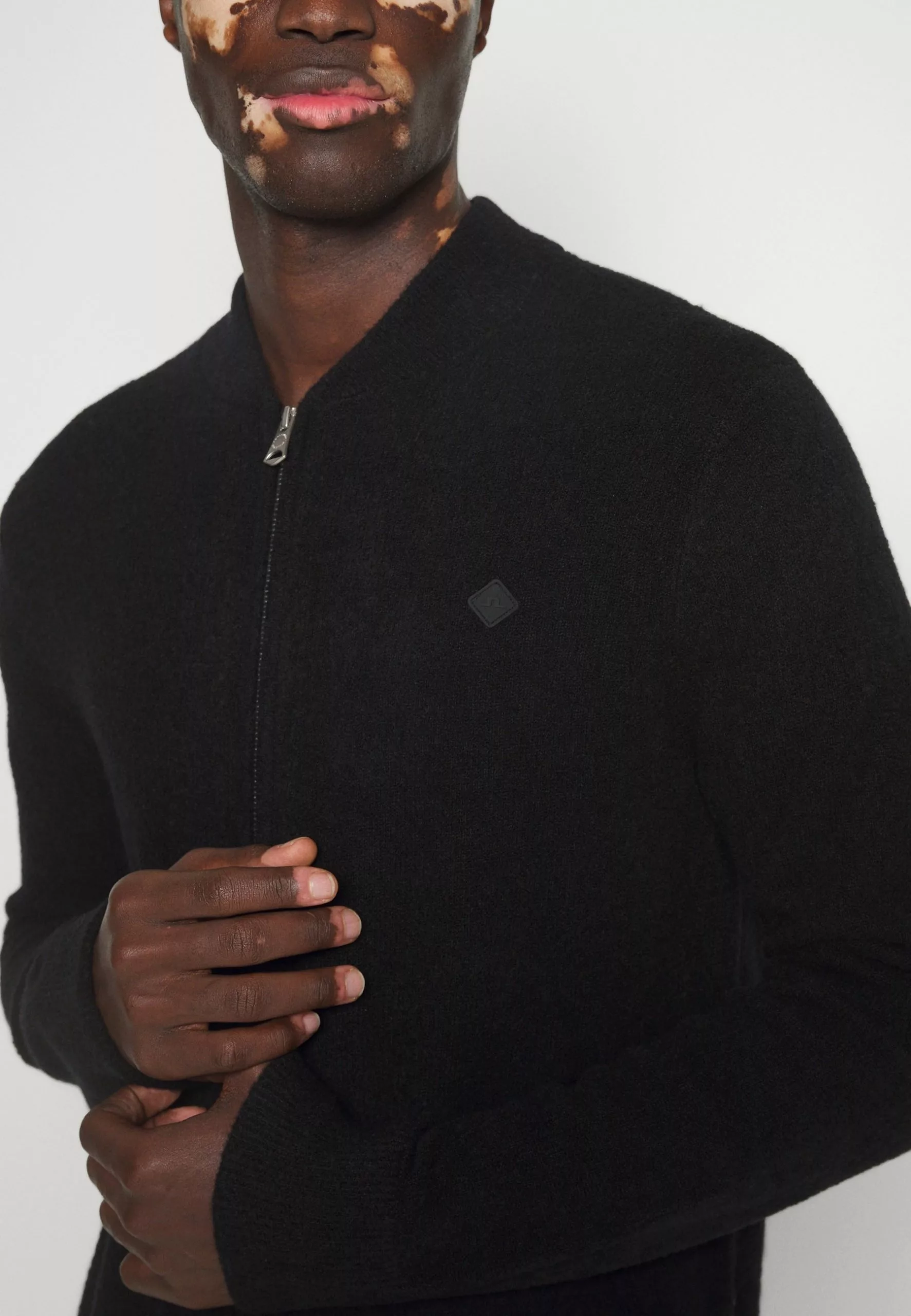 J.LINDEBERGYOUSIN LOGO ZIP - Kofta - Black 7 J.LINDEBERGYOUSIN LOGO ZIP - Kofta - Black - Bild 7