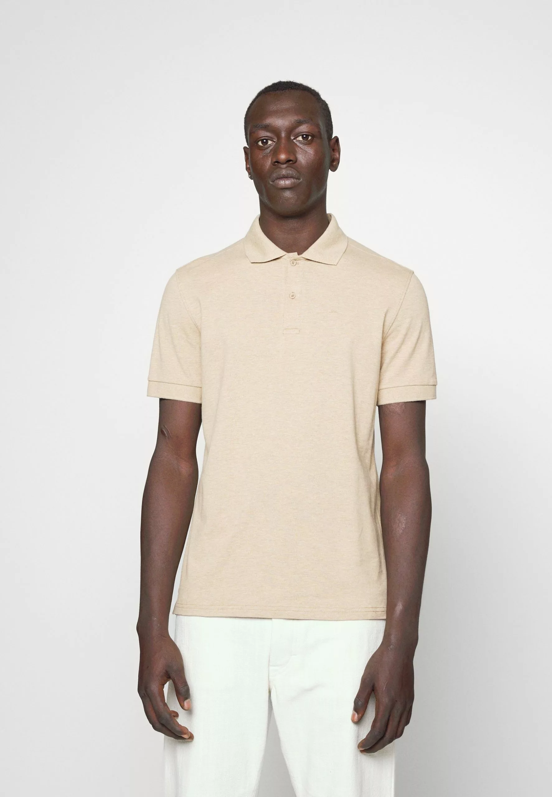 J.LINDEBERGTROY - Piké - Tiger Brown Melange 3 J.LINDEBERGTROY - Piké - Tiger Brown Melange - Bild 3