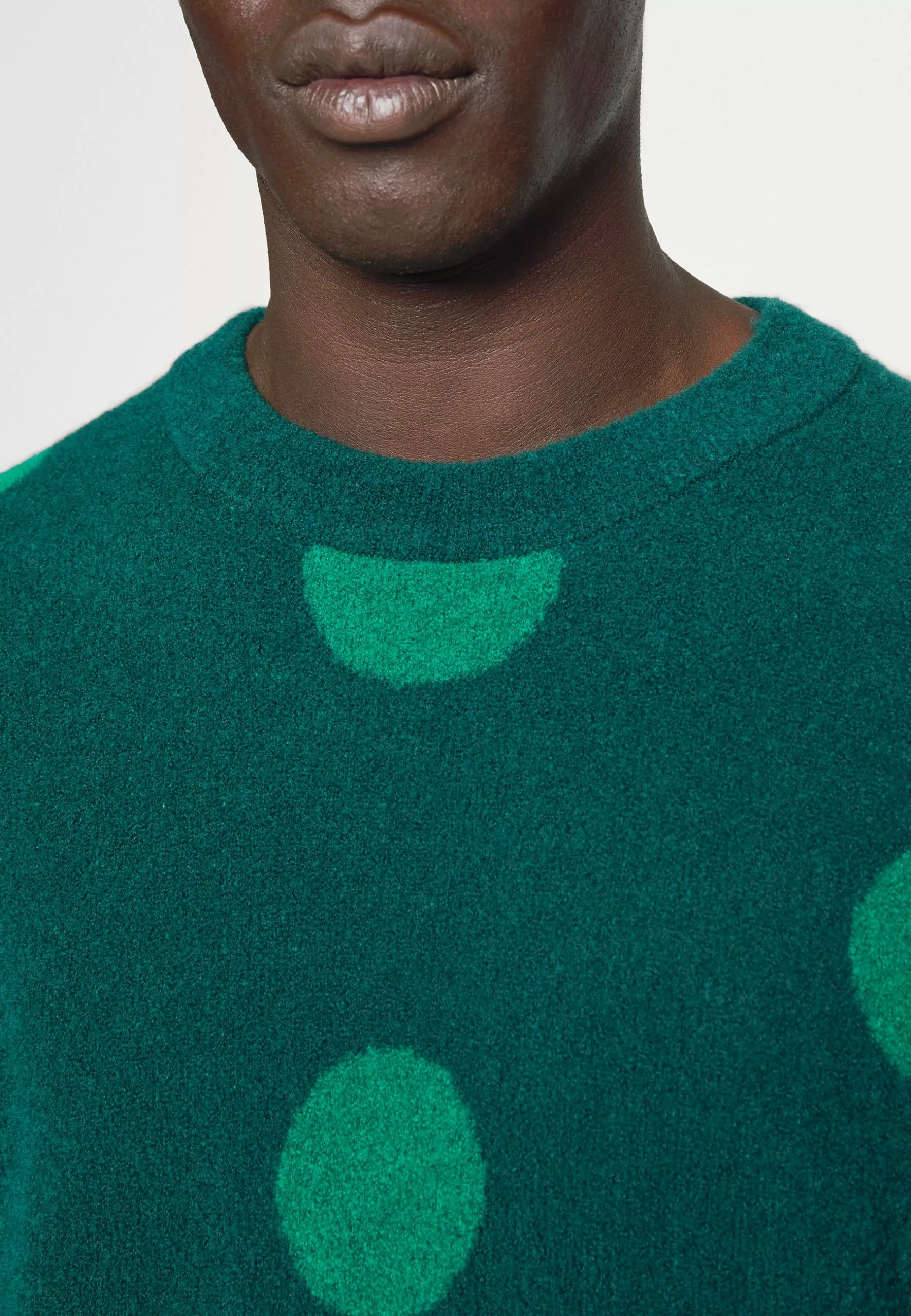 J.LINDEBERGHAIRY CREWNECK - Stickad Tröja - Rain Forest 7 J.LINDEBERGHAIRY CREWNECK - Stickad Tröja - Rain Forest - Bild 7