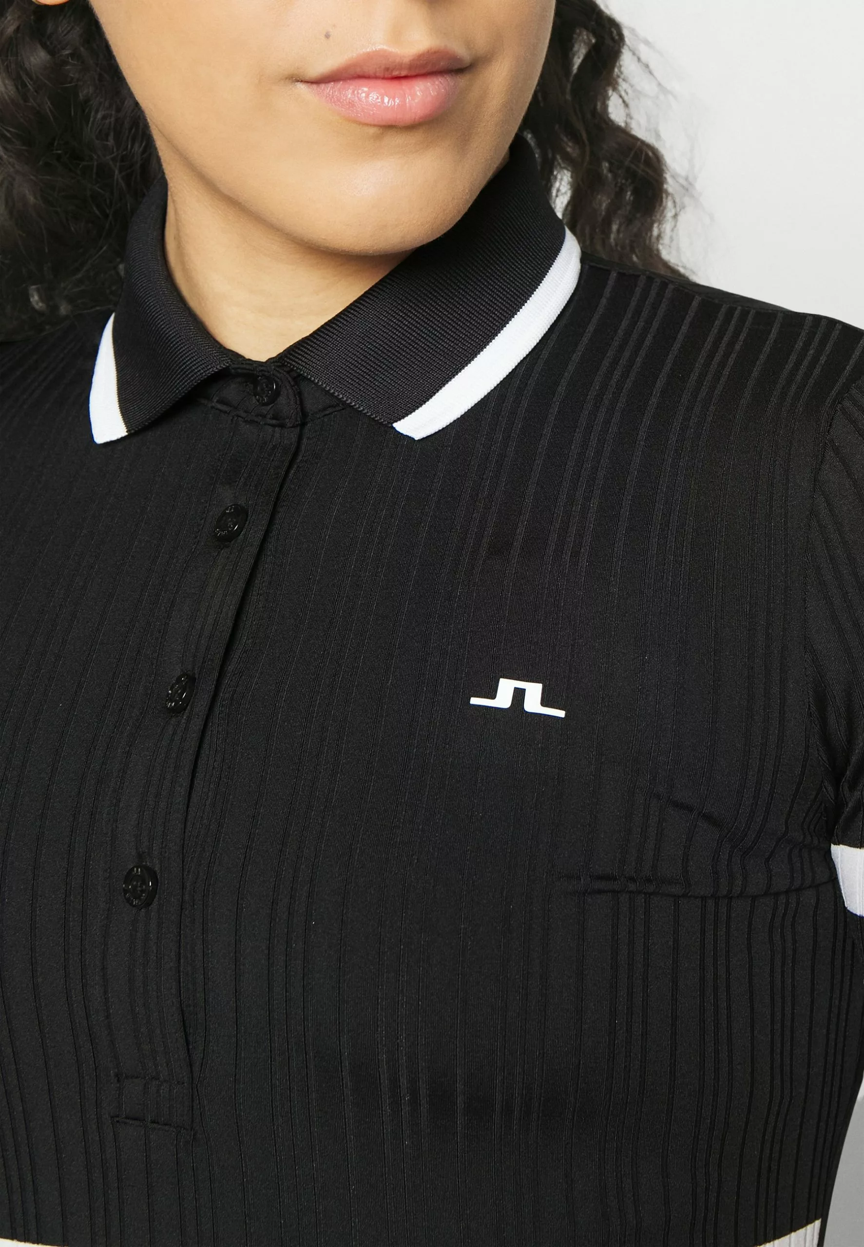 J.LINDEBERGMOIRA POLO - Piké - Black 6 J.LINDEBERGMOIRA POLO - Piké - Black - Bild 6