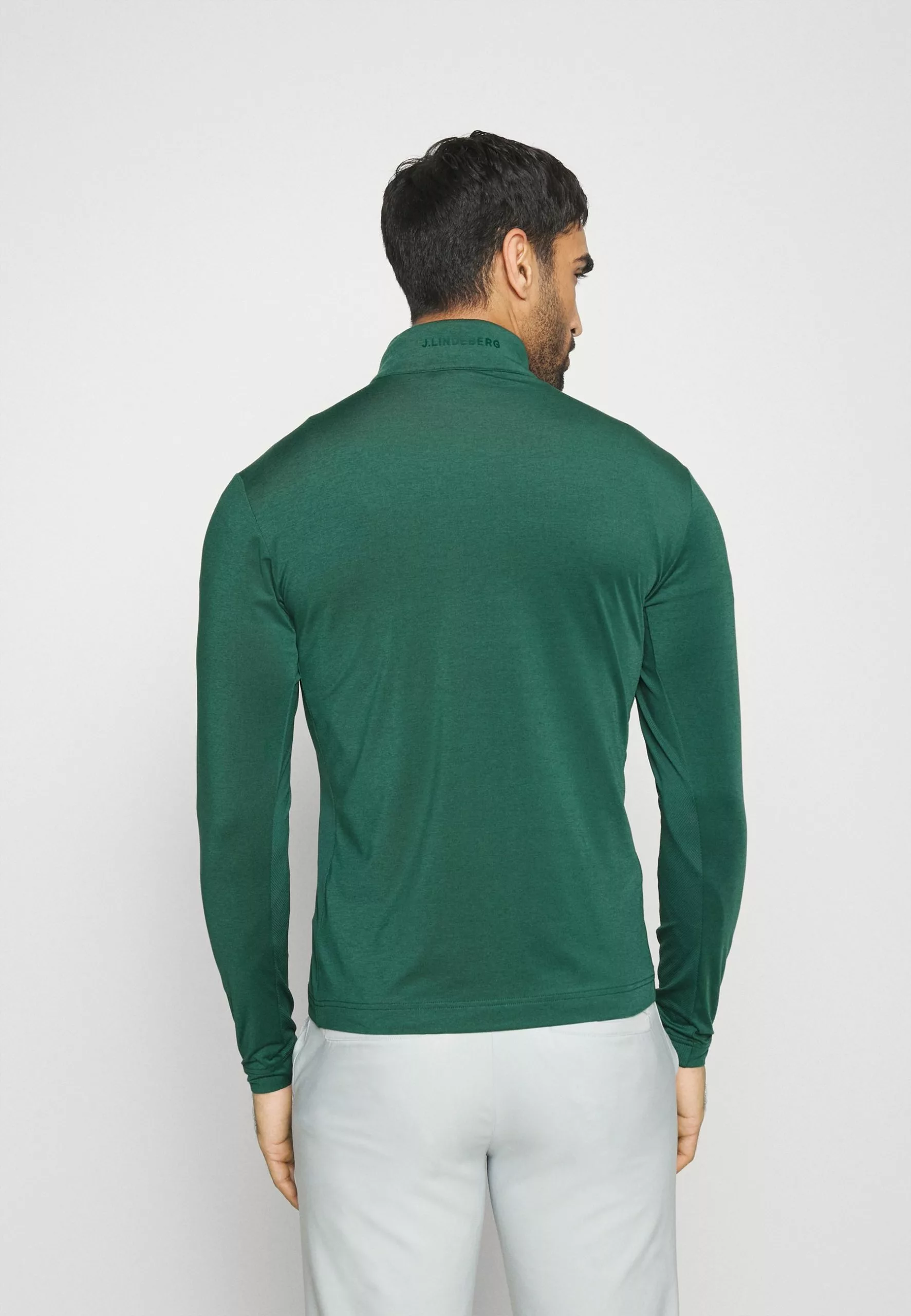 J.Lindeberg SportsLUKE HALF ZIP MID LAYER - Långärmad Tröja - Rain Forest Melange 3 J.Lindeberg SportsLUKE HALF ZIP MID LAYER - Långärmad Tröja - Rain Forest Melange - Bild 3