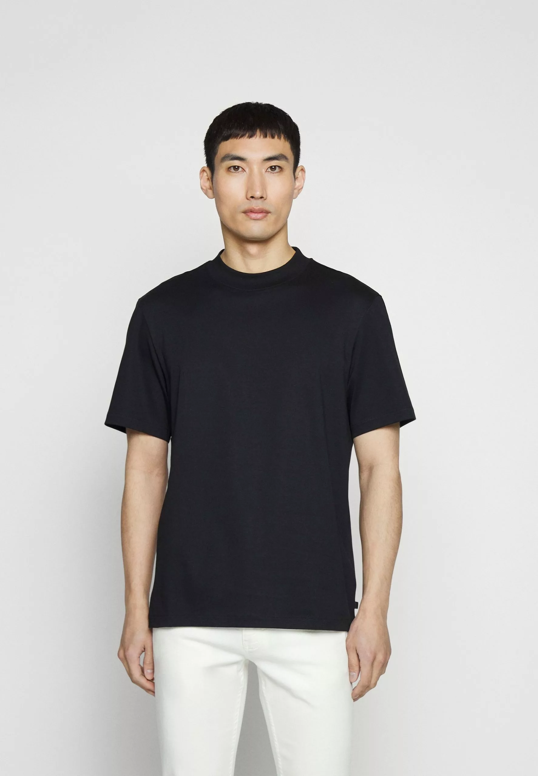 J.LINDEBERGACE MOCK NECK - T-shirt - Bas - Black 3 J.LINDEBERGACE MOCK NECK - T-shirt - Bas - Black - Bild 3