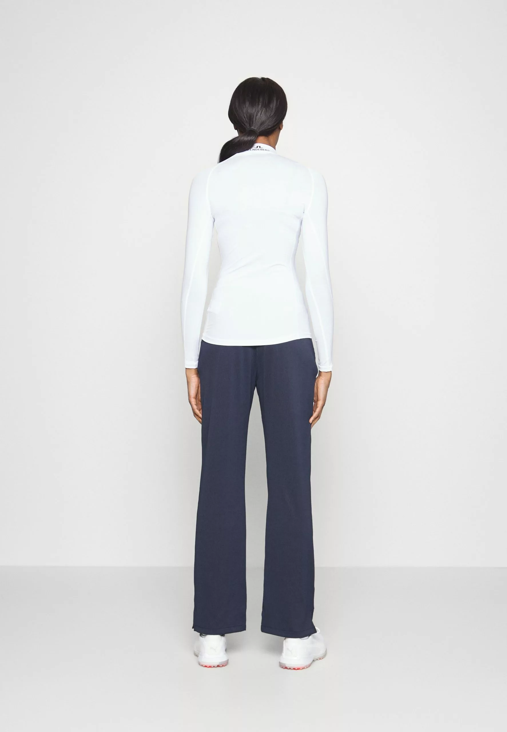 J.Lindeberg SportsASA SOFT COMPRESSION - T-shirt Till Träning - White 3 J.Lindeberg SportsASA SOFT COMPRESSION - T-shirt Till Träning - White - Bild 3