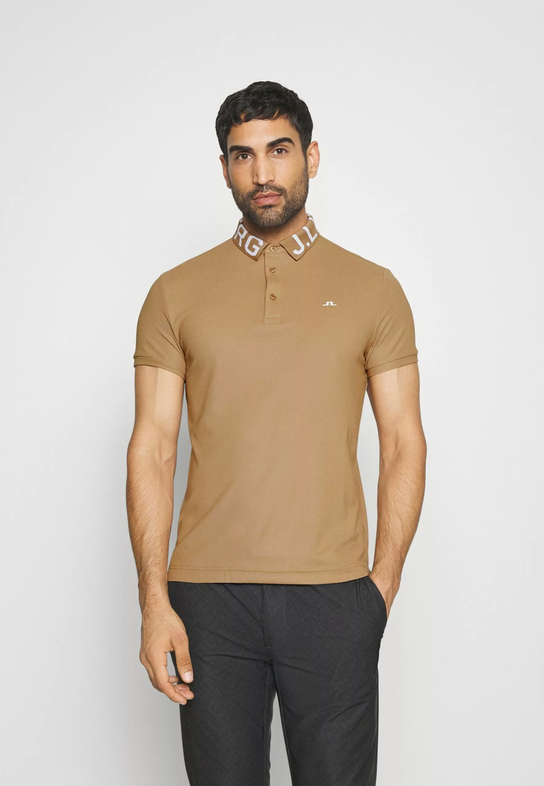 J.Lindeberg SportsGUS REGULAR - Piké - Tiger Brown 1 J.Lindeberg SportsGUS REGULAR - Piké - Tiger Brown