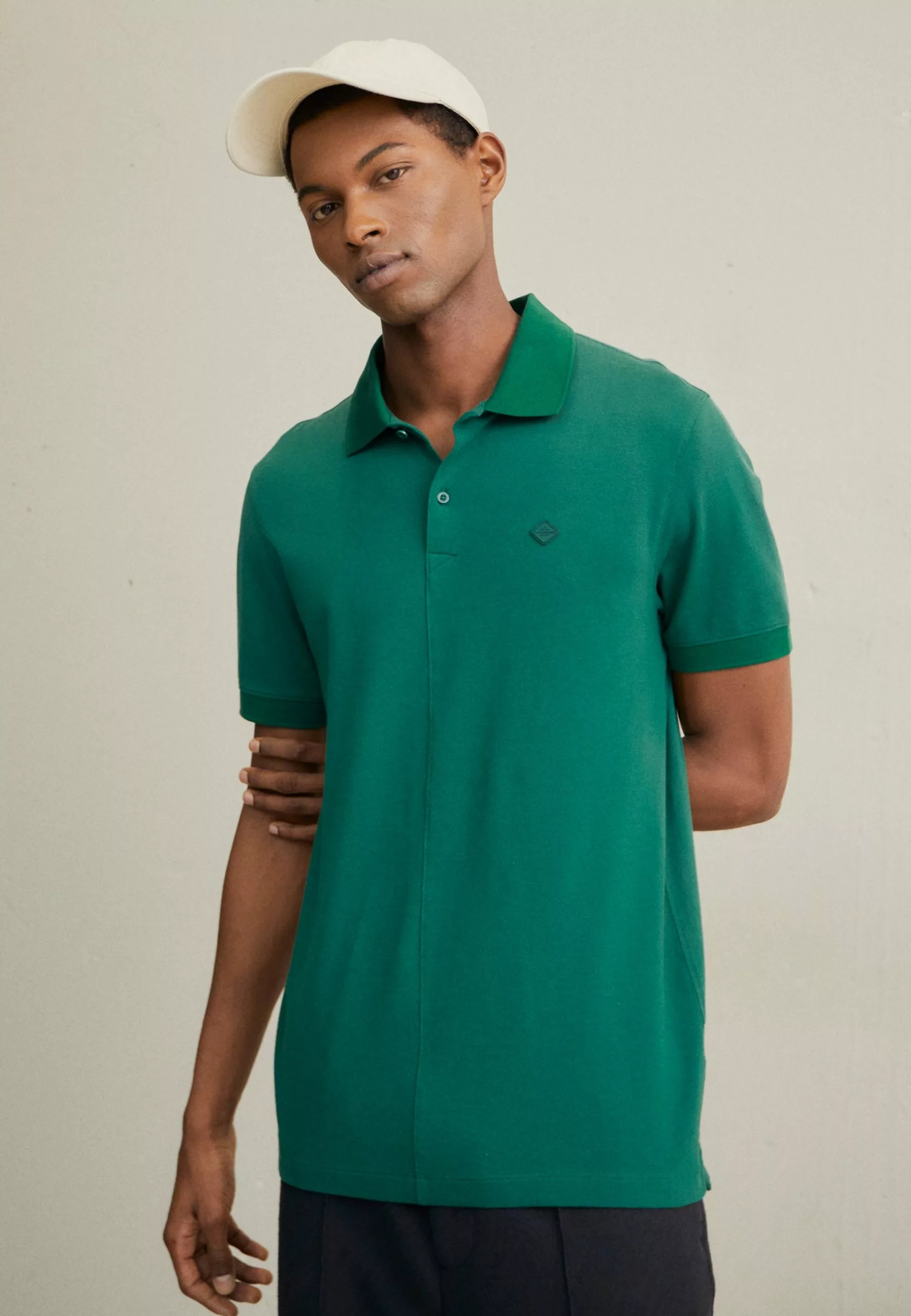 J.LINDEBERGRUBI SLIM - Piké - Rain Forest 1 J.LINDEBERGRUBI SLIM - Piké - Rain Forest