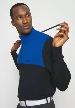 J.LINDEBERGJEFF SWEATER - Stickad Tröja - Navy 10 J.LINDEBERGJEFF SWEATER - Stickad Tröja - Navy -J.Lindeberg Affär 8726dd9ddf3c4778b0f494501fd4b3d5