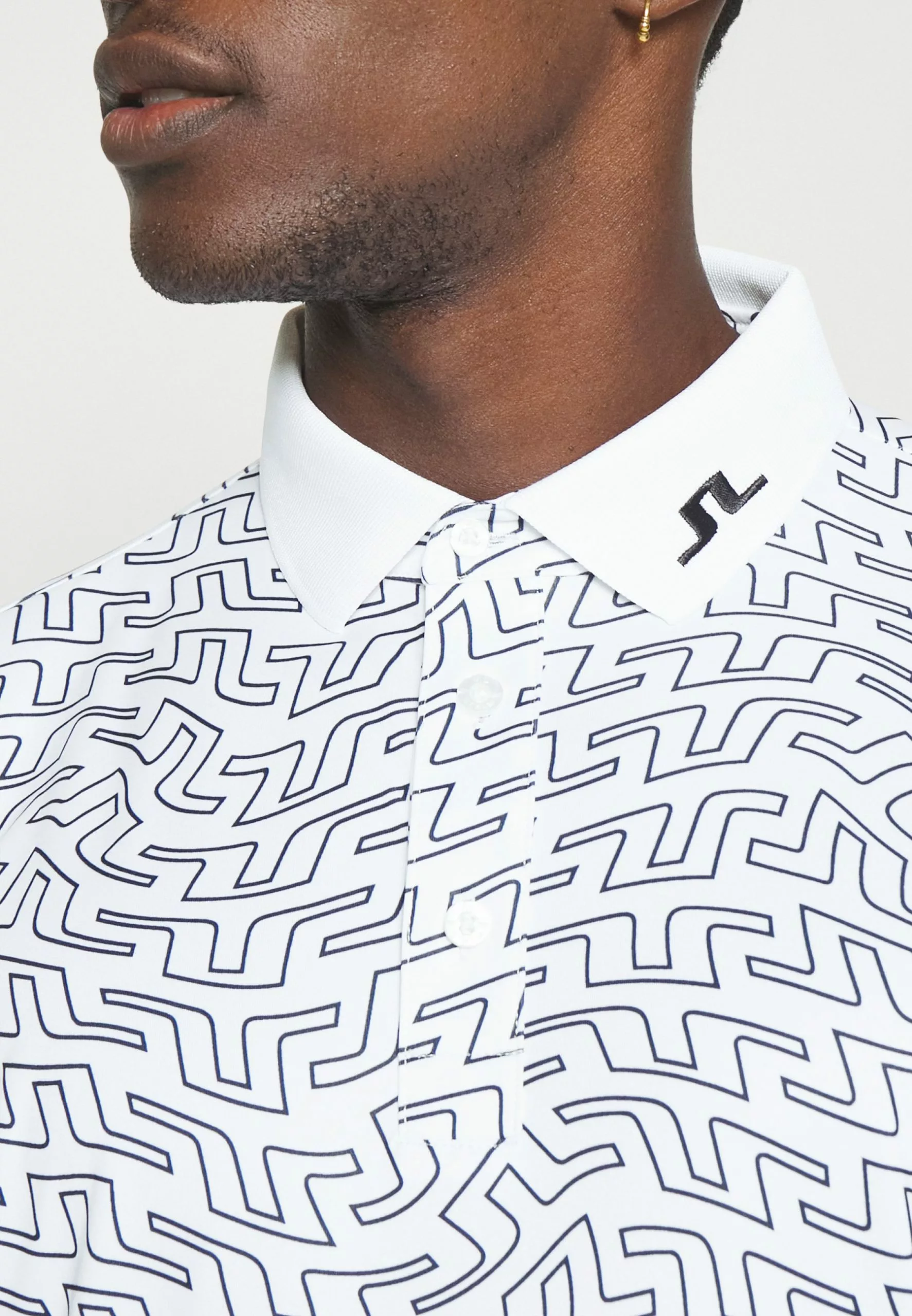 J.Lindeberg SportsTOUR TECH REG FIT PRINT - Piké - White 7 J.Lindeberg SportsTOUR TECH REG FIT PRINT - Piké - White - Bild 7