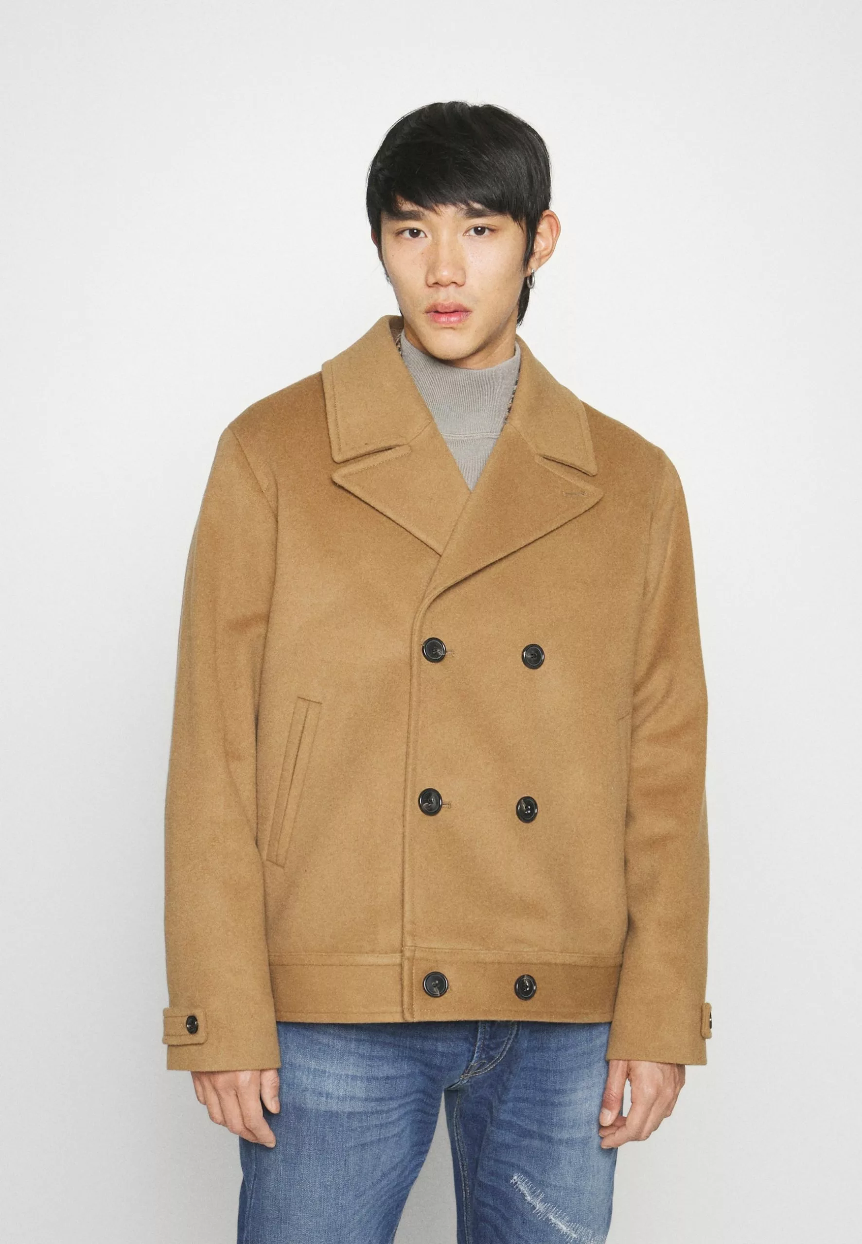 J.LINDEBERGDON DOUBLE BREASTED - Tunn Jacka - Chipmunk 3 J.LINDEBERGDON DOUBLE BREASTED - Tunn Jacka - Chipmunk - Bild 3