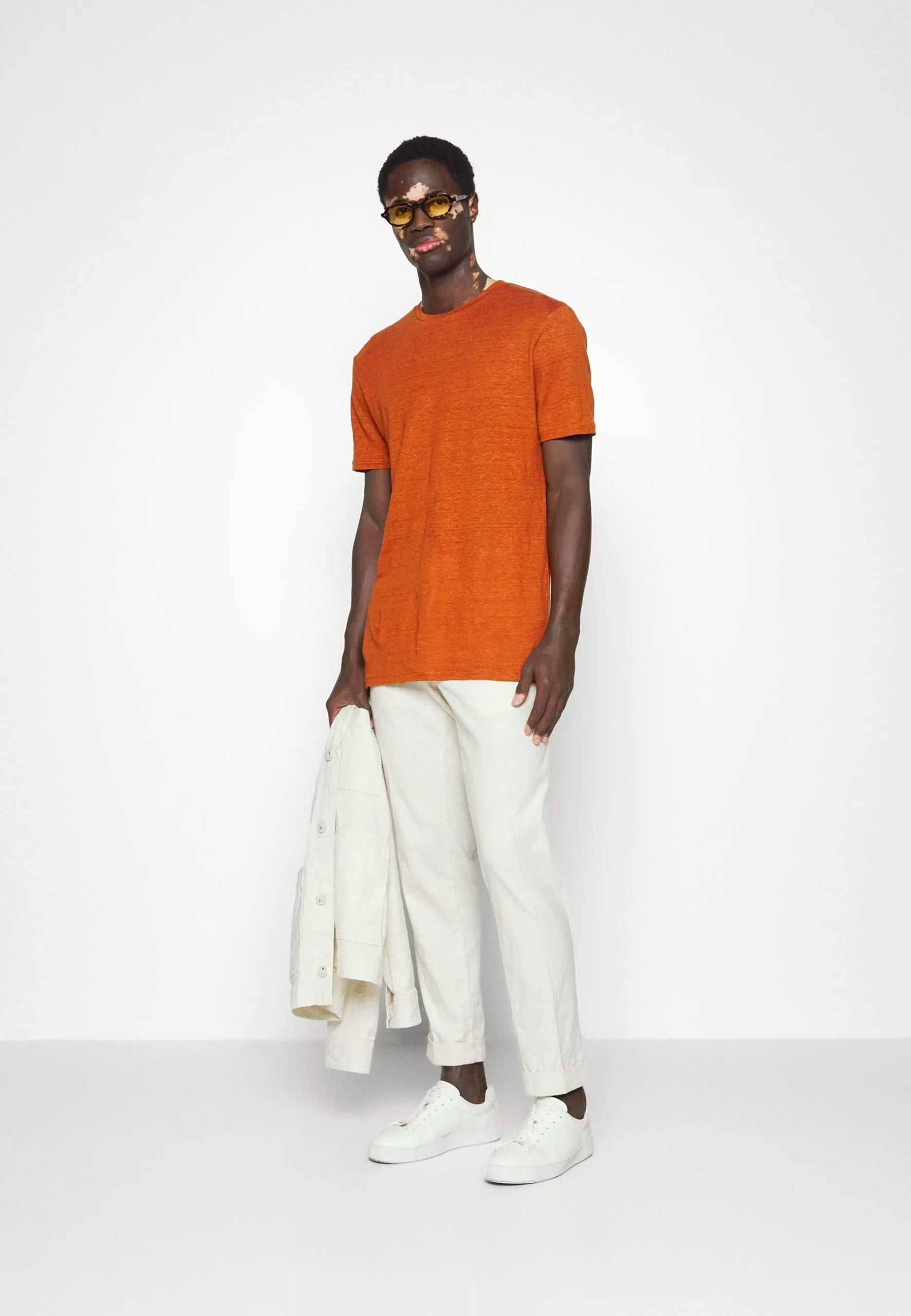 J.LINDEBERGCOMA TEE - T-shirt - Bas - Bombay Brown 5 J.LINDEBERGCOMA TEE - T-shirt - Bas - Bombay Brown - Bild 5