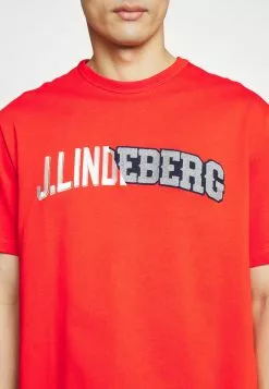 J.LINDEBERGCAMILO GRAPHIC - T-shirt Med Print - Fiery Red -J.Lindeberg Affär 94501a4b944b40cd8357dc162afda90f