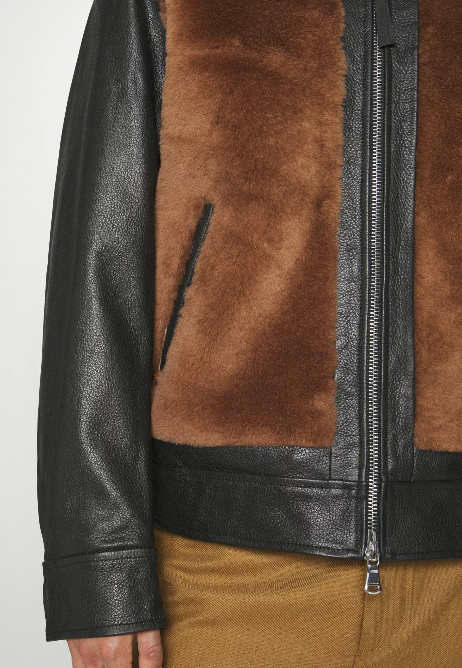 J.LINDEBERGGRIZZLY JACKET - Skinnjacka - Chipmunk 8 J.LINDEBERGGRIZZLY JACKET - Skinnjacka - Chipmunk - Bild 8