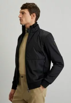 J.LINDEBERGDOVID HYBRID JACKET - Allvädersjacka - Black