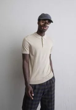 J.LINDEBERGRIDGE - Piké - Safari Beige