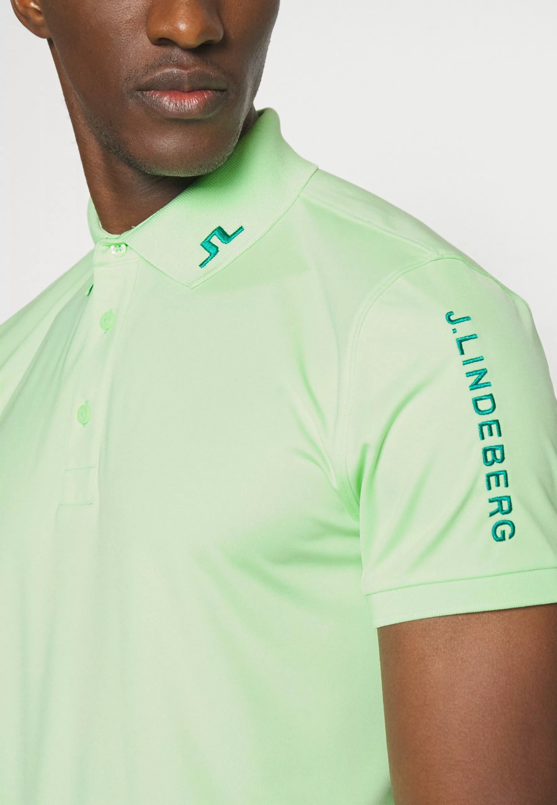 J.Lindeberg SportsTOUR TECH SLIM FIT POLO - Piké - Patina Green 7 J.Lindeberg SportsTOUR TECH SLIM FIT POLO - Piké - Patina Green - Bild 7