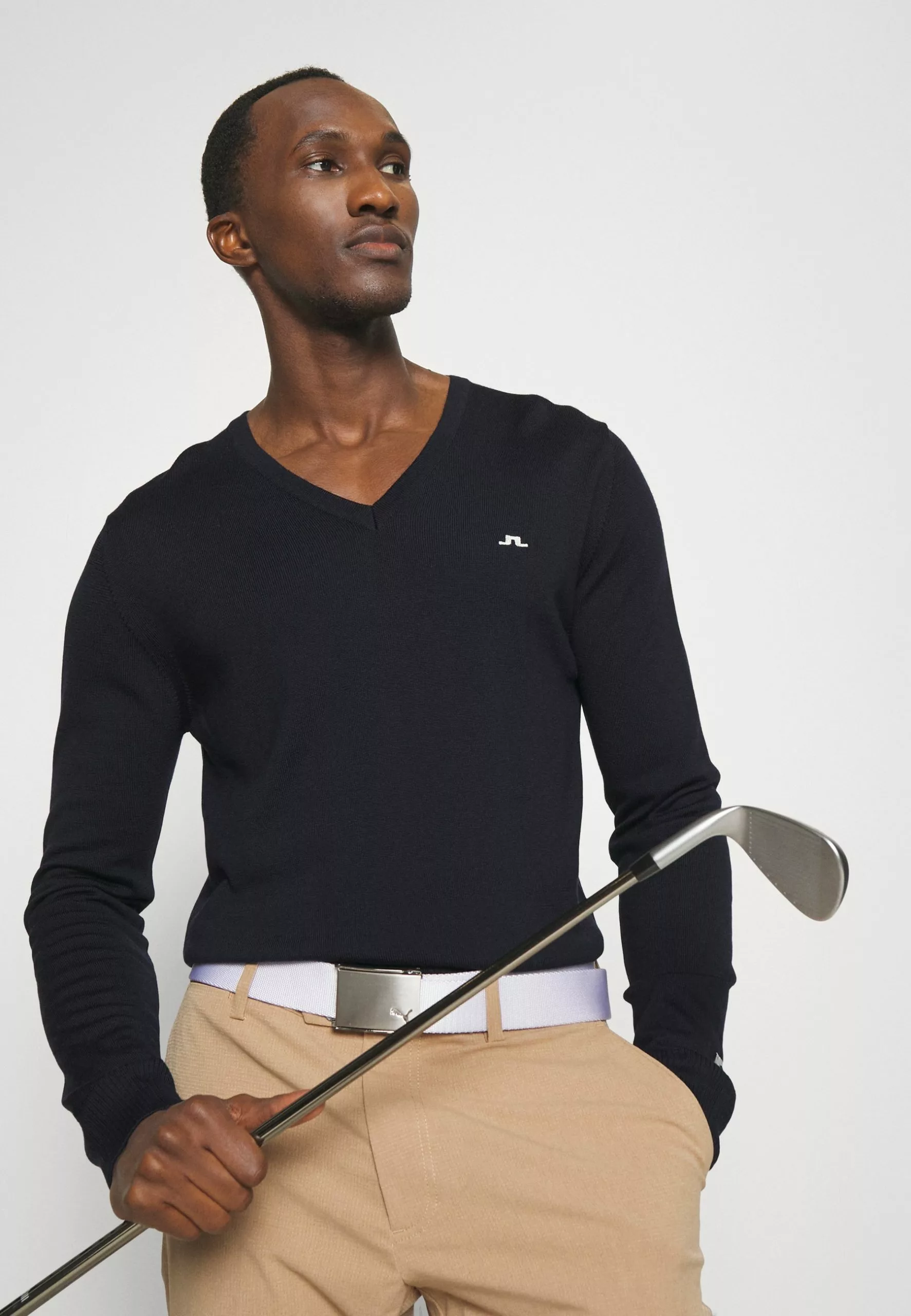 J.Lindeberg SportsLYMANN - Stickad Tröja - Navy 4 J.Lindeberg SportsLYMANN - Stickad Tröja - Navy - Bild 4