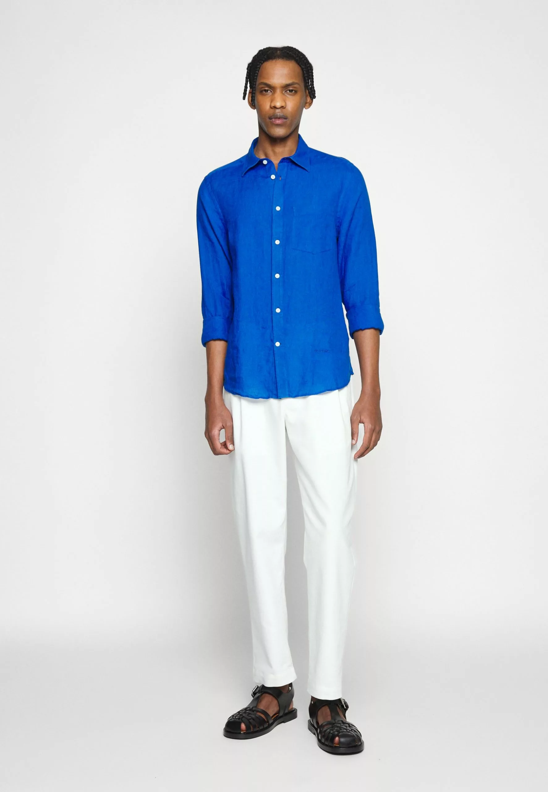 J.LINDEBERGCLEAN SHIRT - Skjorta - Lapis Blue 3 J.LINDEBERGCLEAN SHIRT - Skjorta - Lapis Blue - Bild 3