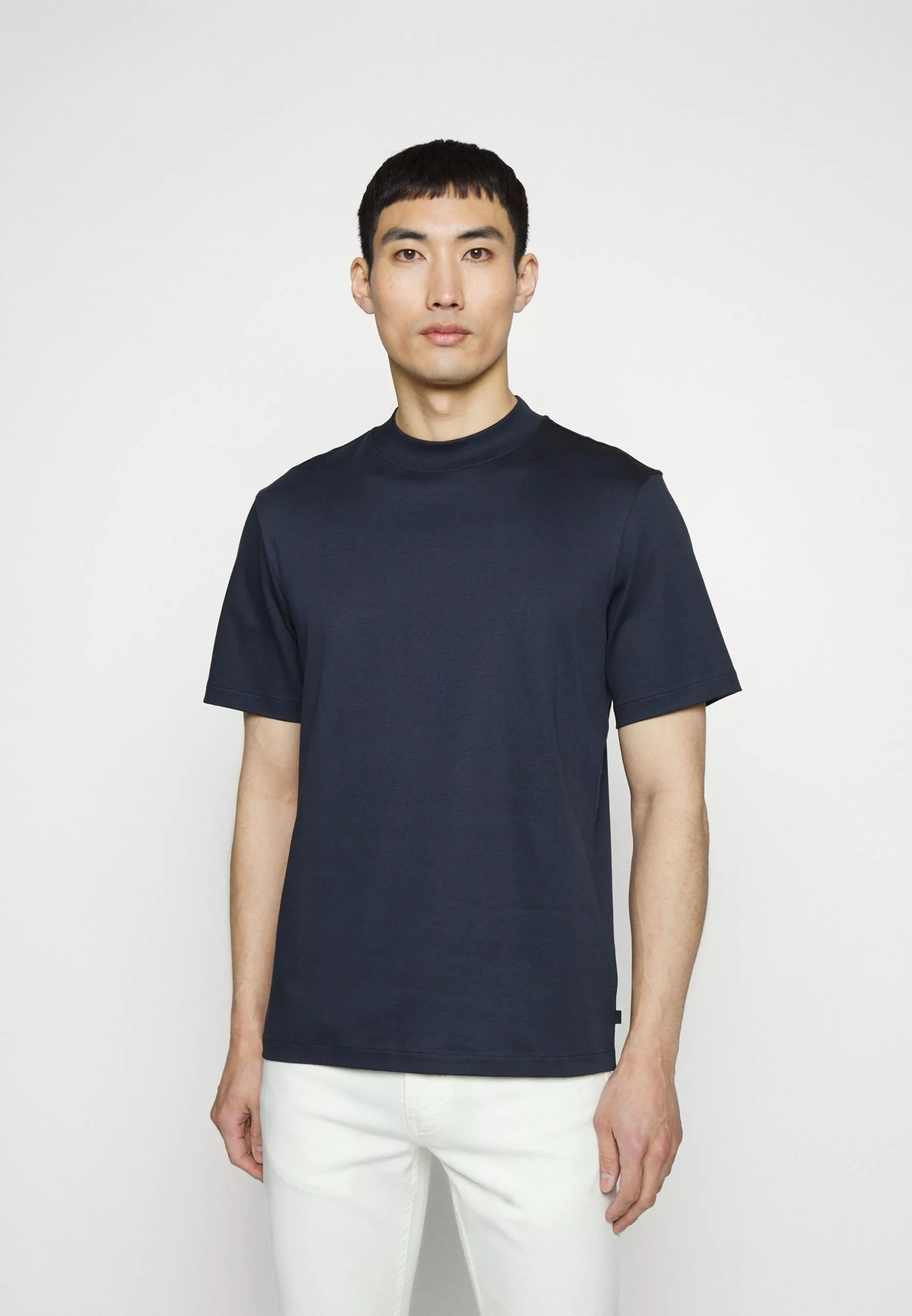 J.LINDEBERGACE MOCK NECK - T-shirt - Bas - Navy 3 J.LINDEBERGACE MOCK NECK - T-shirt - Bas - Navy - Bild 3