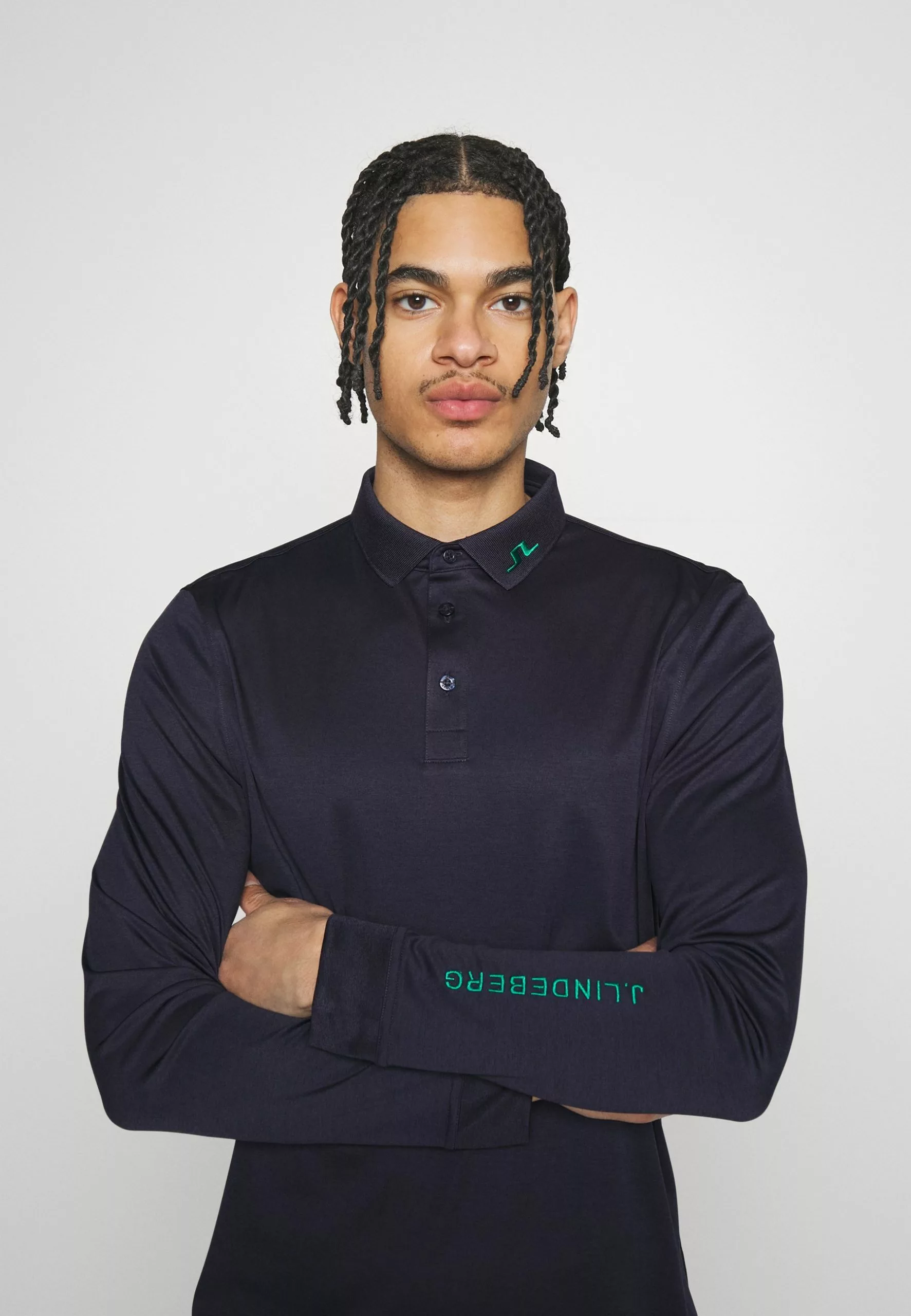 J.Lindeberg SportsTOUR TECH LONG SLEEVE - Långärmad Tröja - Navy Melange 5 J.Lindeberg SportsTOUR TECH LONG SLEEVE - Långärmad Tröja - Navy Melange - Bild 5