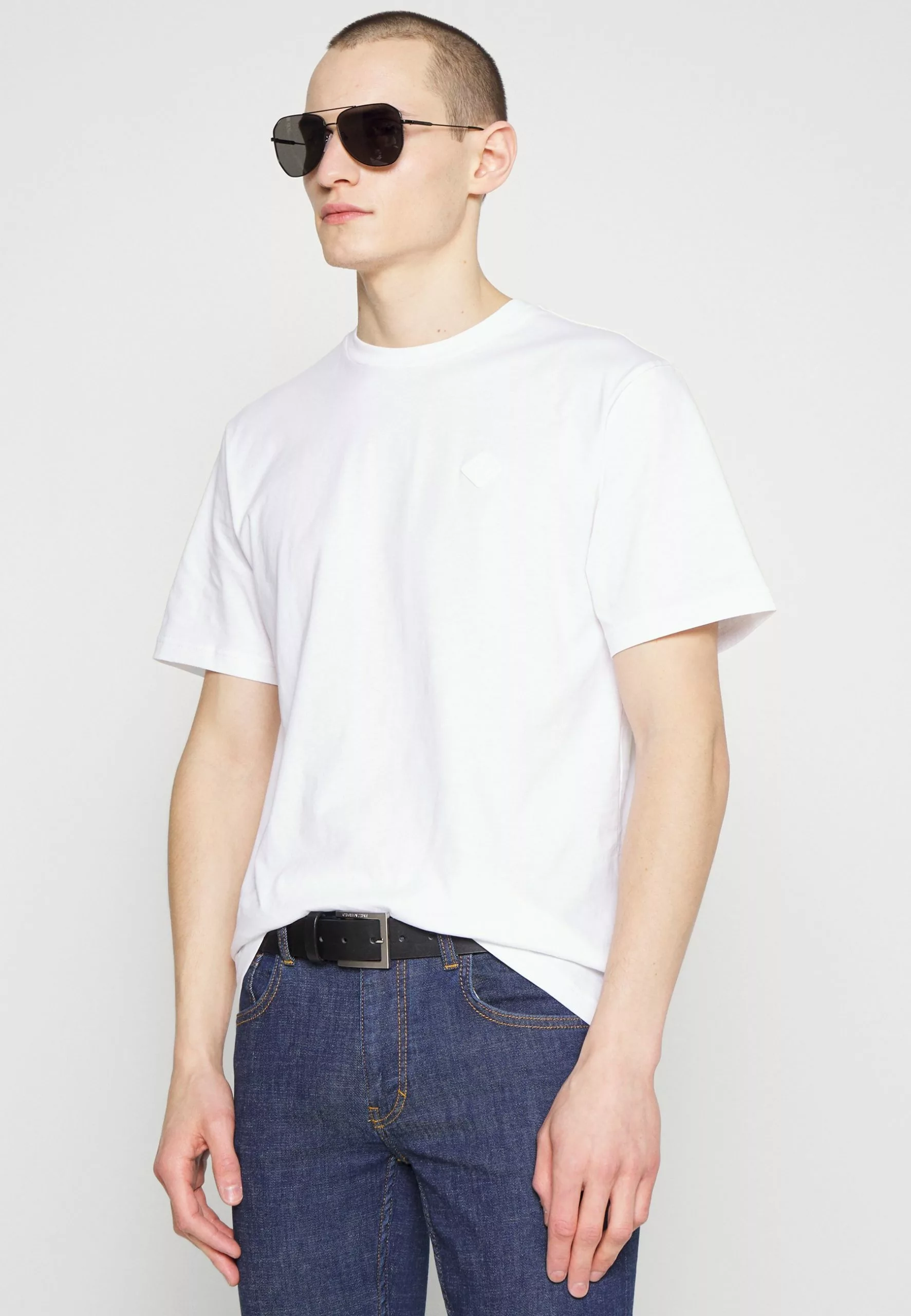 J.LINDEBERGDALE LOGO PATCH - T-shirt - Bas - White 4 J.LINDEBERGDALE LOGO PATCH - T-shirt - Bas - White - Bild 4