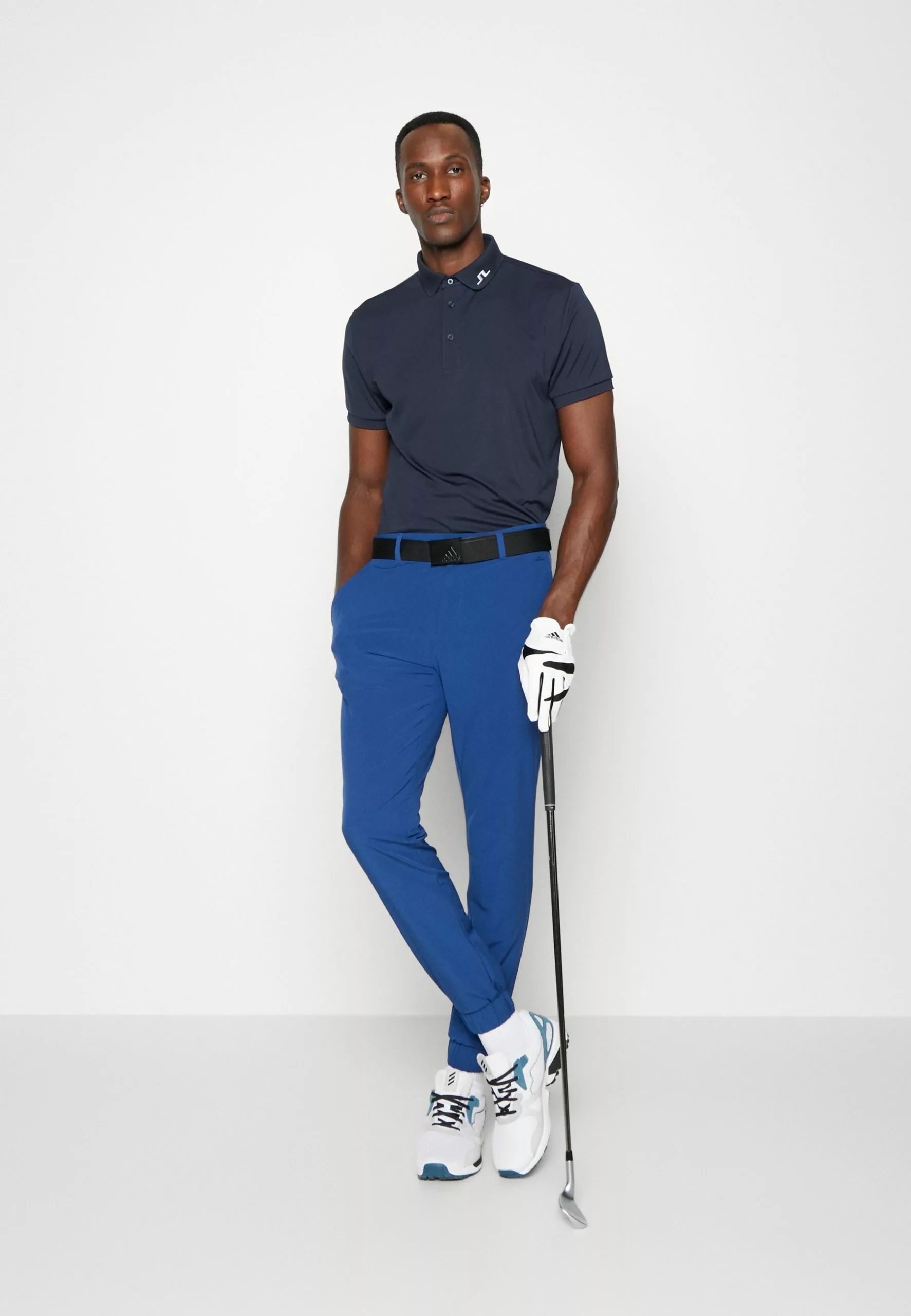 J.Lindeberg SportsCUFF PANT - Tygbyxor - Navy Peony 2 J.Lindeberg SportsCUFF PANT - Tygbyxor - Navy Peony - Bild 2