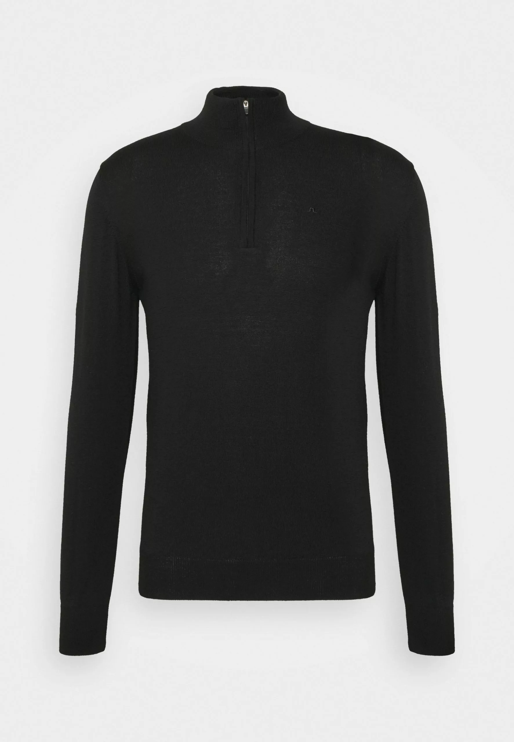 J.LINDEBERGKIYAN QUARTER ZIP - Stickad Tröja - Black 6 J.LINDEBERGKIYAN QUARTER ZIP - Stickad Tröja - Black - Bild 6