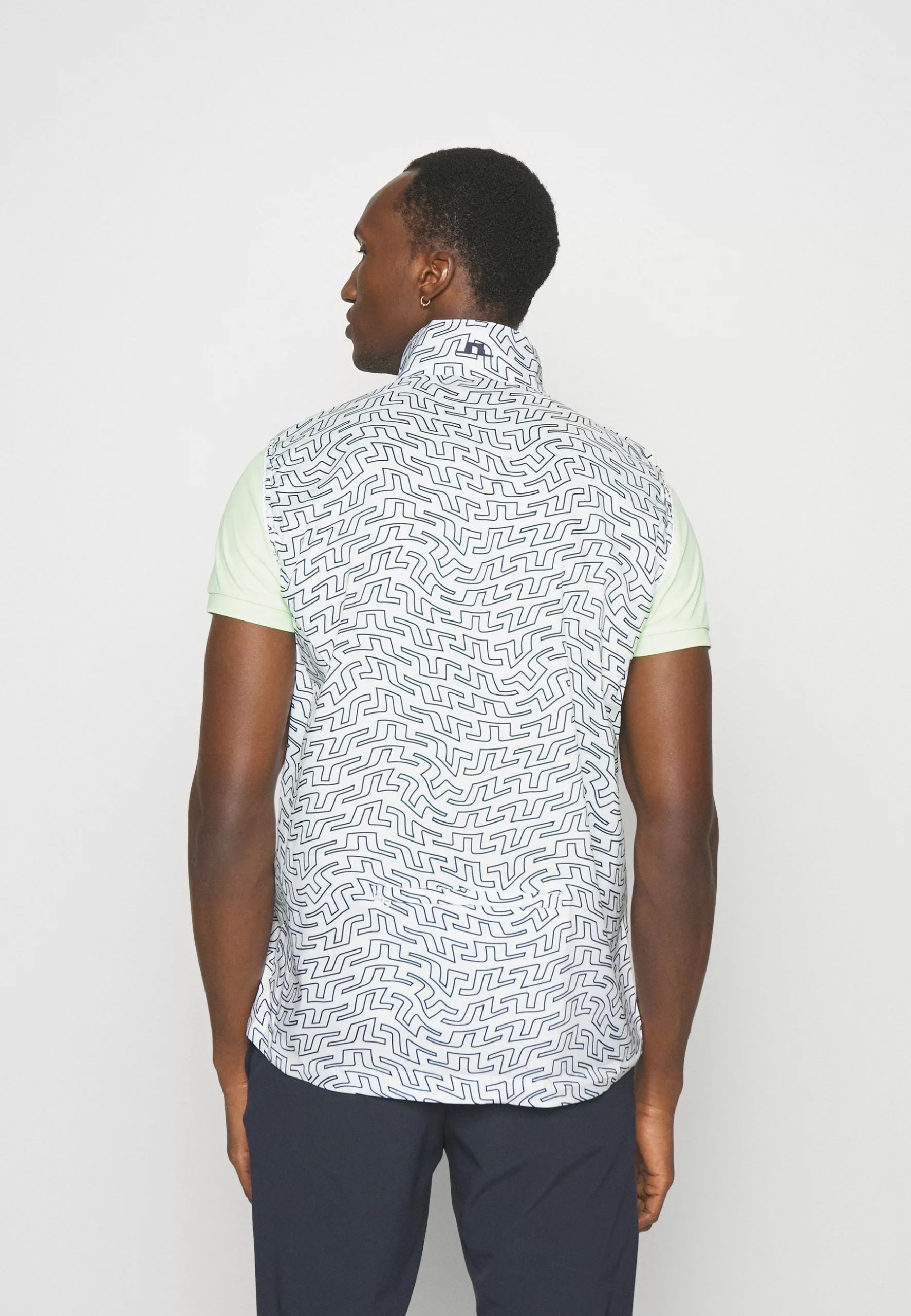 J.LINDEBERGLIGHT PACKABLE VEST - Väst - White 3 J.LINDEBERGLIGHT PACKABLE VEST - Väst - White - Bild 3