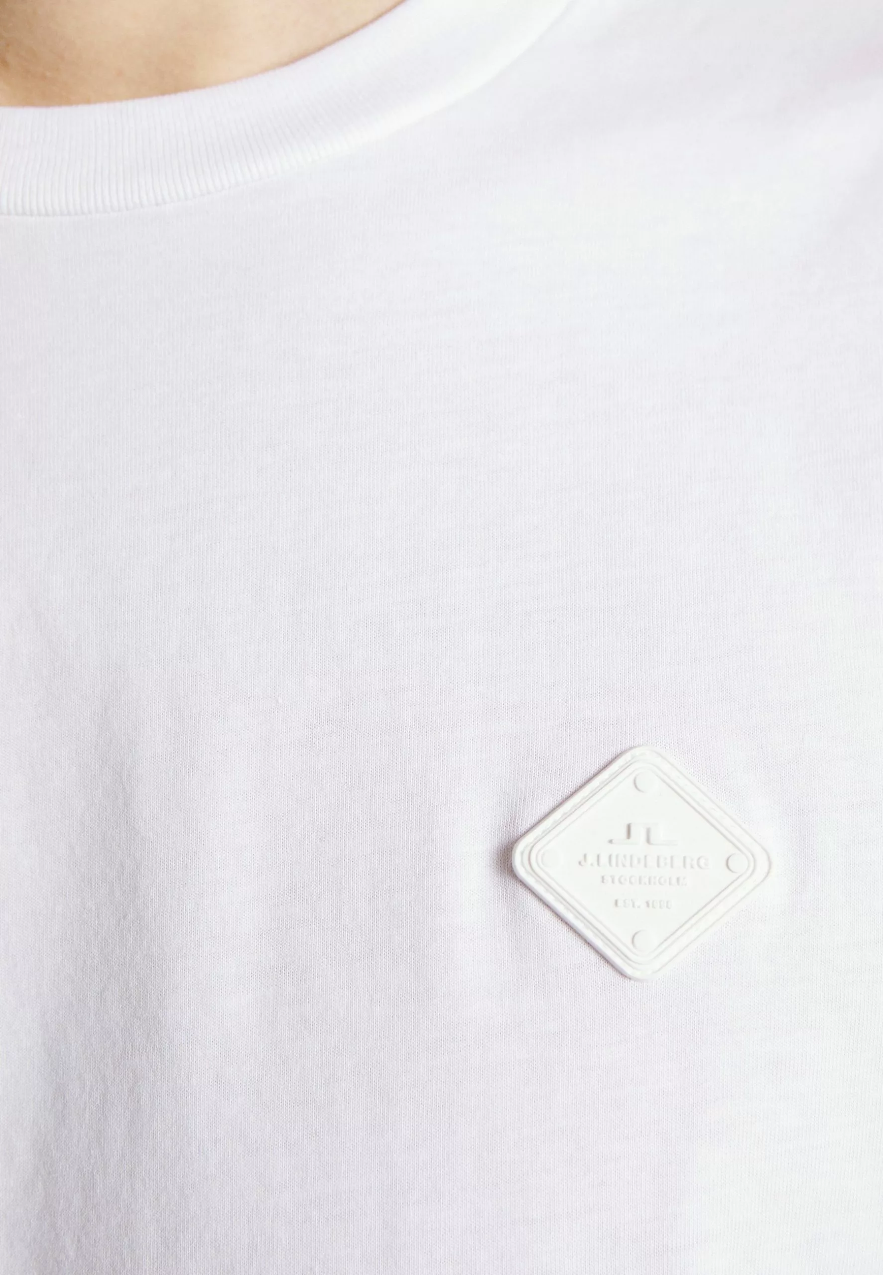 J.LINDEBERGDALE LOGO PATCH - T-shirt - Bas - White 7 J.LINDEBERGDALE LOGO PATCH - T-shirt - Bas - White - Bild 7