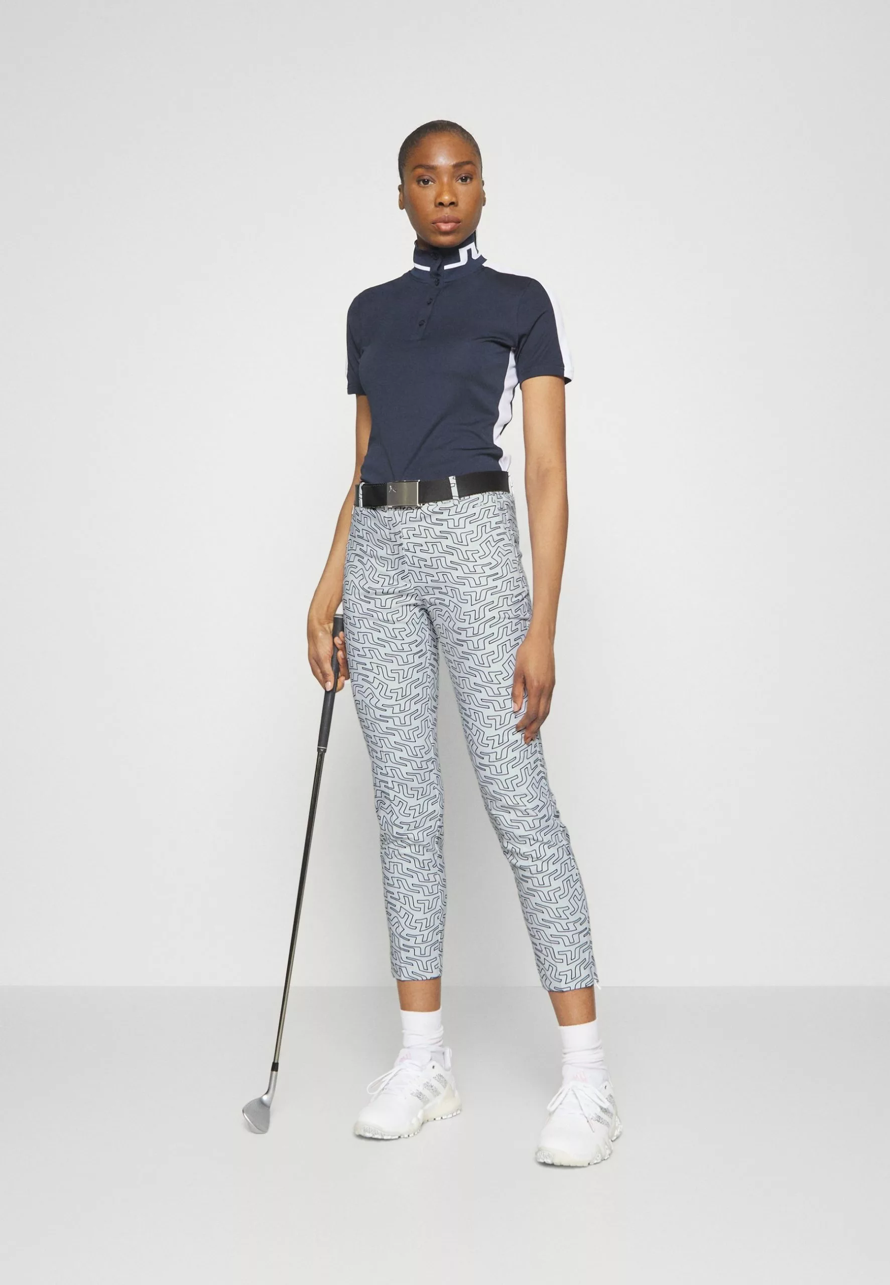 J.LINDEBERGPIA PRINT PANT - Tygbyxor - White 2 J.LINDEBERGPIA PRINT PANT - Tygbyxor - White - Bild 2