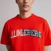 J.LINDEBERGCAMILO GRAPHIC - T-shirt Med Print - Fiery Red
