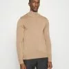 J.Lindeberg SportsKIAN ZIPPED SWEATER - Stickad Tröja - Tiger Brown