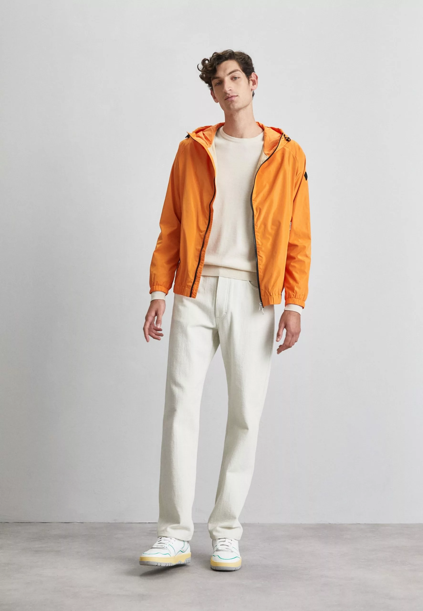 J.LINDEBERGTRACE SOLID JACKET - Tunn Jacka - Russet Orange 2 J.LINDEBERGTRACE SOLID JACKET - Tunn Jacka - Russet Orange - Bild 2