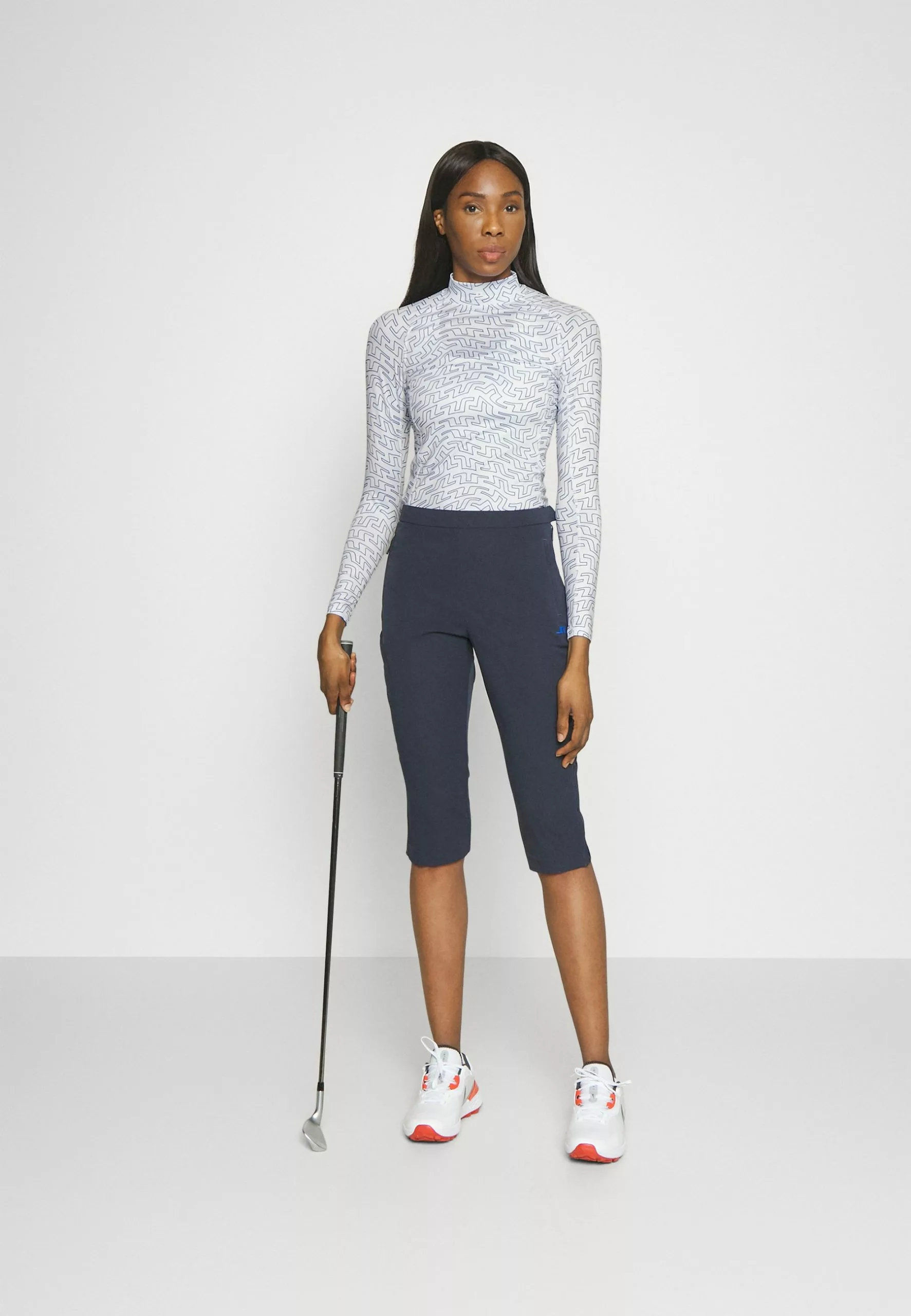 J.Lindeberg SportsASA SOFT COMPRESSION - Långärmad Tröja - White Outline Bridge Swirl 2 J.Lindeberg SportsASA SOFT COMPRESSION - Långärmad Tröja - White Outline Bridge Swirl - Bild 2