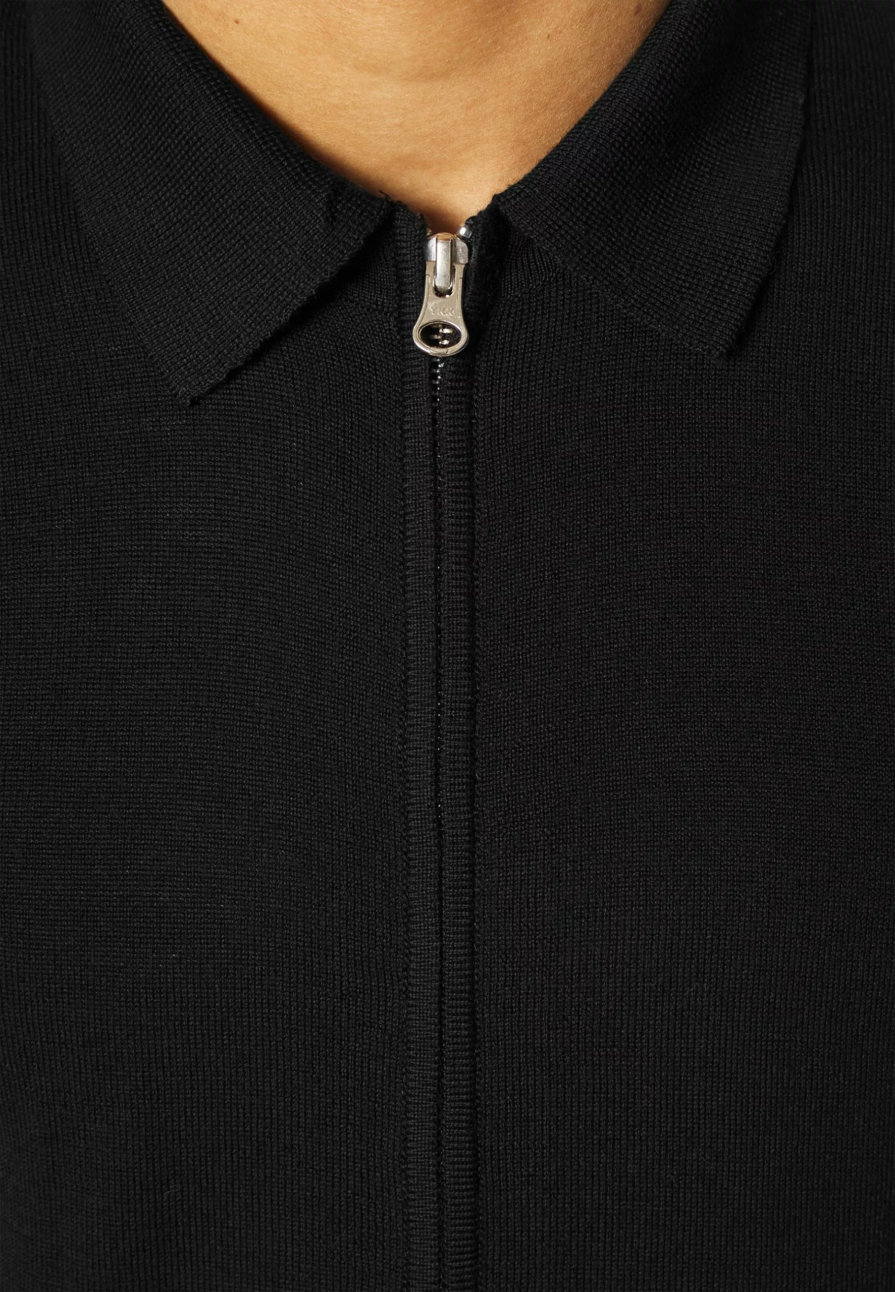 J.LINDEBERGNYLE ZIP CARDIGAN - Kofta - Black 6 J.LINDEBERGNYLE ZIP CARDIGAN - Kofta - Black - Bild 6