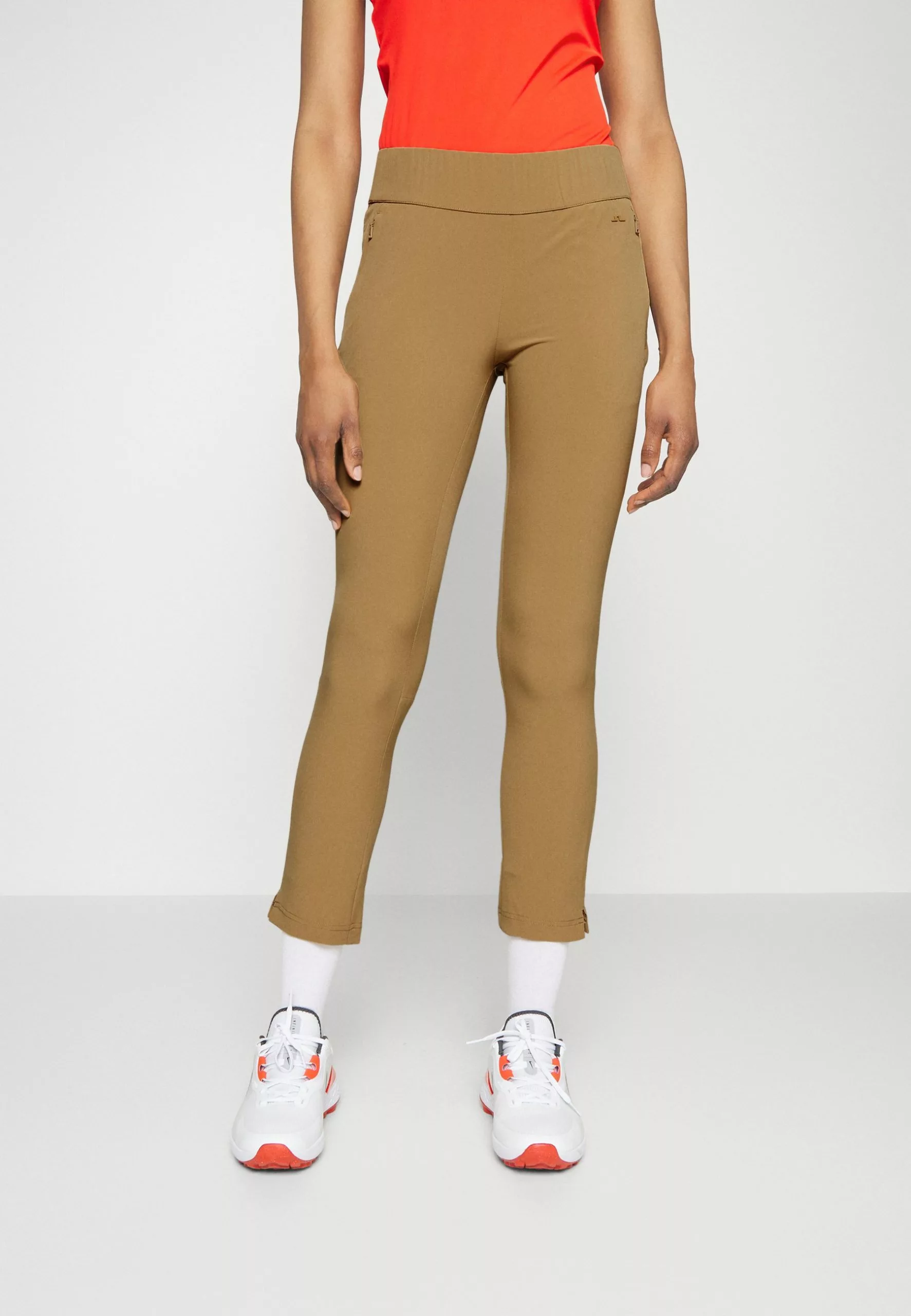 J.LINDEBERGNEA PULL ON GOLF PANT - Tygbyxor - Tiger Brown 1 J.LINDEBERGNEA PULL ON GOLF PANT - Tygbyxor - Tiger Brown