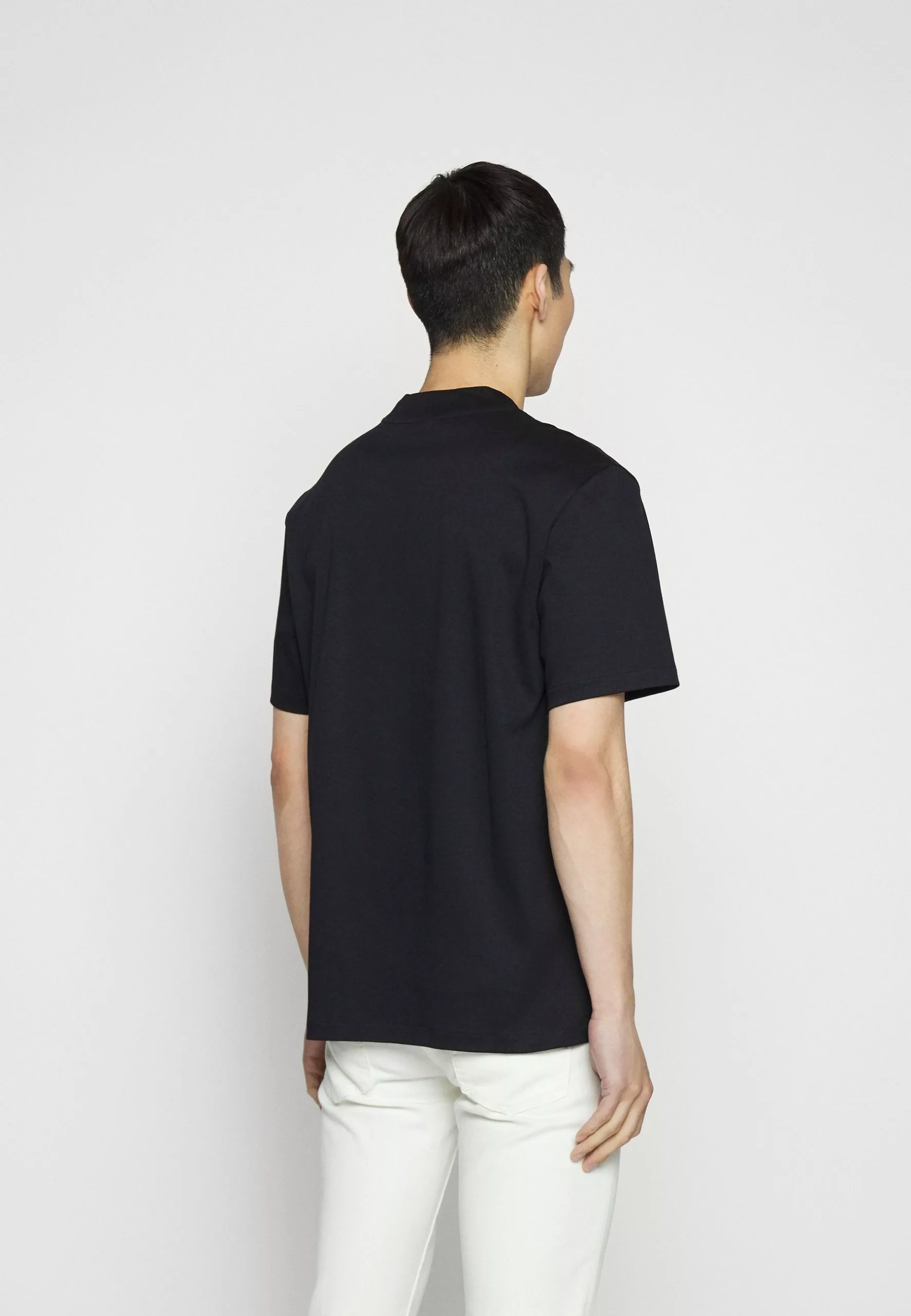 J.LINDEBERGACE MOCK NECK - T-shirt - Bas - Black 4 J.LINDEBERGACE MOCK NECK - T-shirt - Bas - Black - Bild 4