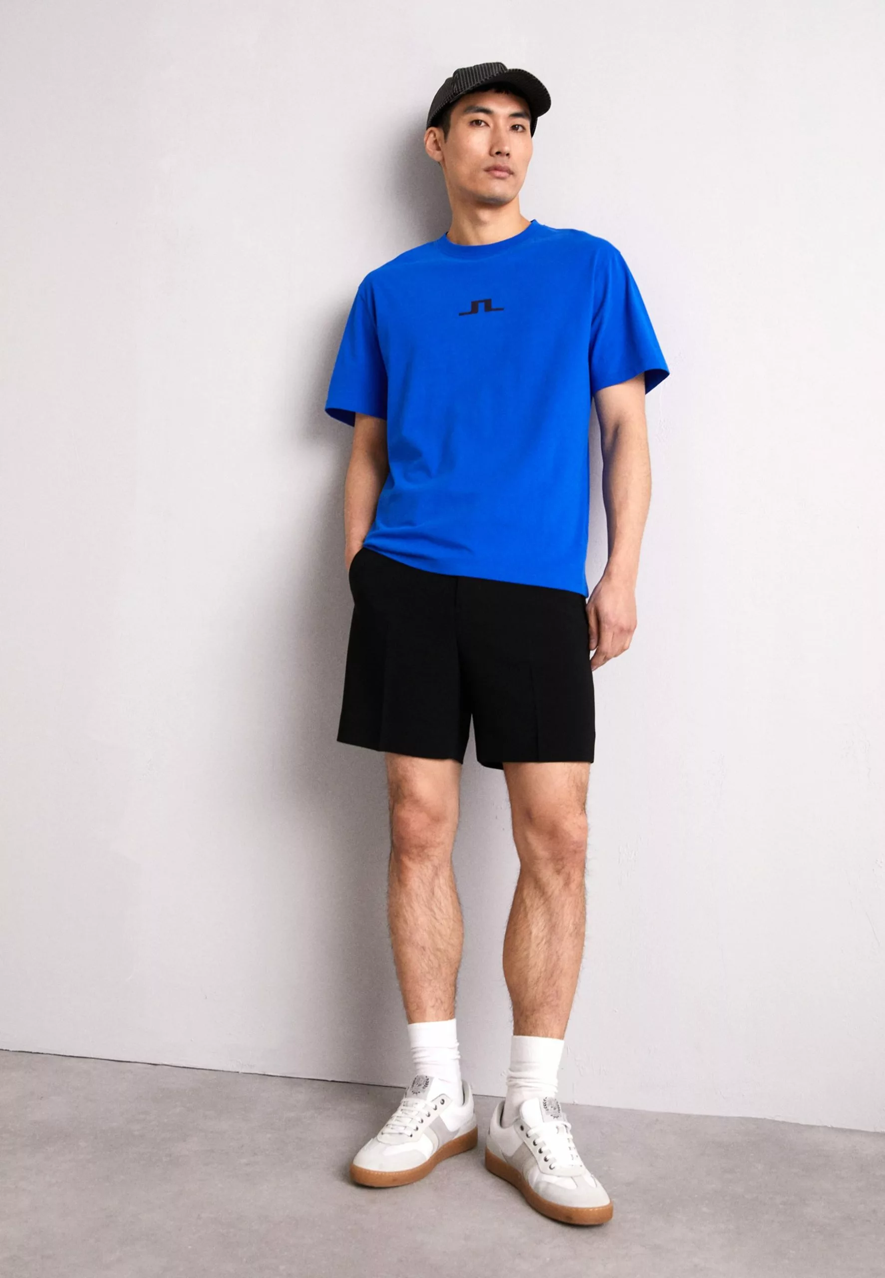 J.LINDEBERGDARCY LOGO TEE - T-shirt Med Print - Lapis Blue 2 J.LINDEBERGDARCY LOGO TEE - T-shirt Med Print - Lapis Blue - Bild 2