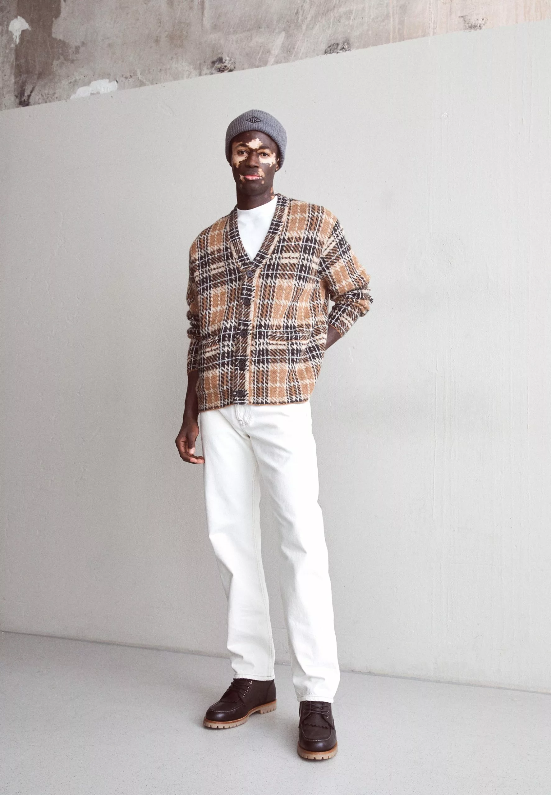 J.LINDEBERGLAZARO HAIRY CARDIGAN - Kofta - Chipmunk 2 J.LINDEBERGLAZARO HAIRY CARDIGAN - Kofta - Chipmunk - Bild 2