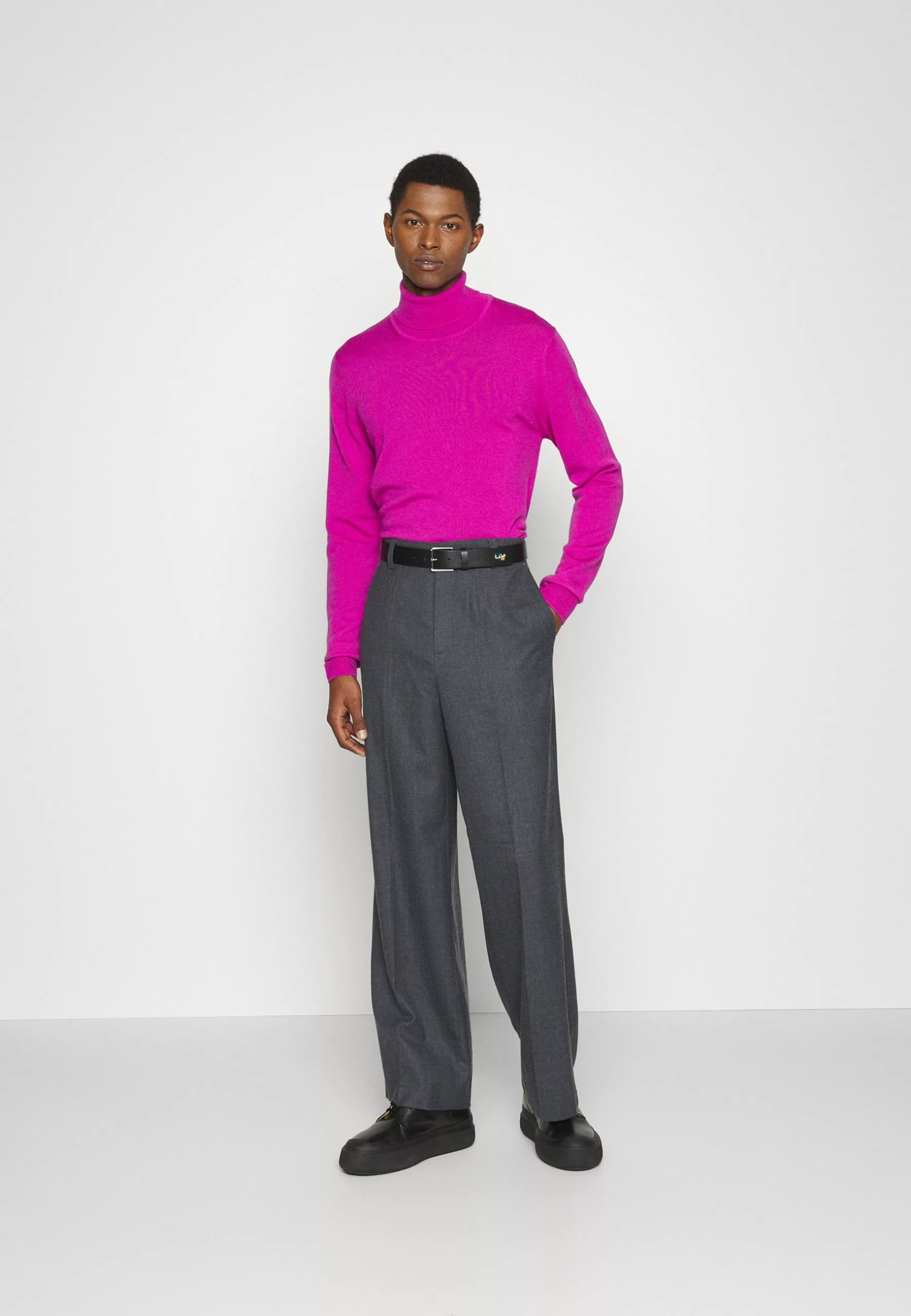 J.LINDEBERGTURTLENECK - Stickad Tröja - Wild Aster 5 J.LINDEBERGTURTLENECK - Stickad Tröja - Wild Aster - Bild 5