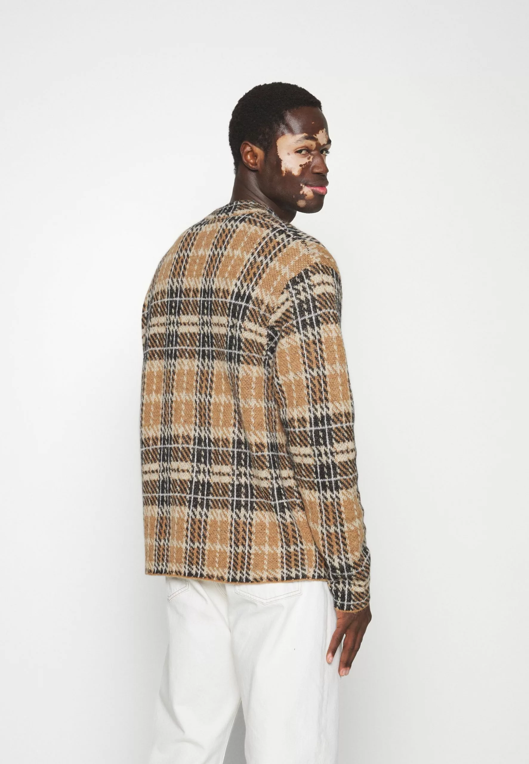 J.LINDEBERGLAZARO HAIRY CARDIGAN - Kofta - Chipmunk 4 J.LINDEBERGLAZARO HAIRY CARDIGAN - Kofta - Chipmunk - Bild 4