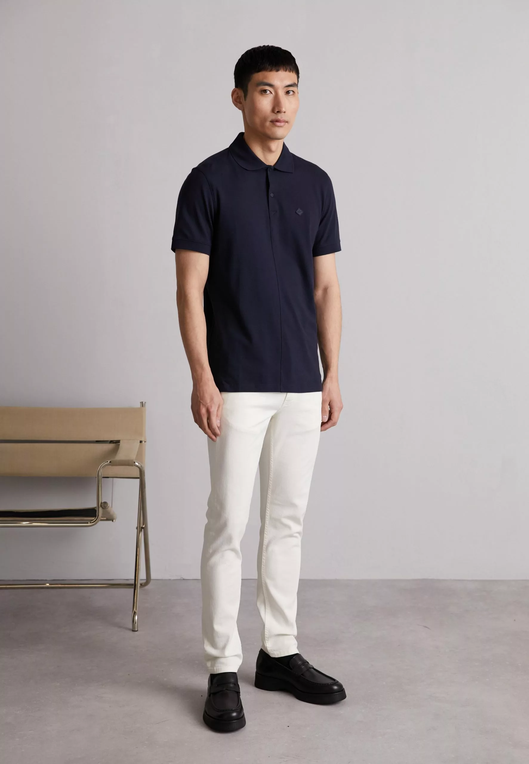 J.LINDEBERGRUBI SLIM - Piké - Navy 2 J.LINDEBERGRUBI SLIM - Piké - Navy - Bild 2