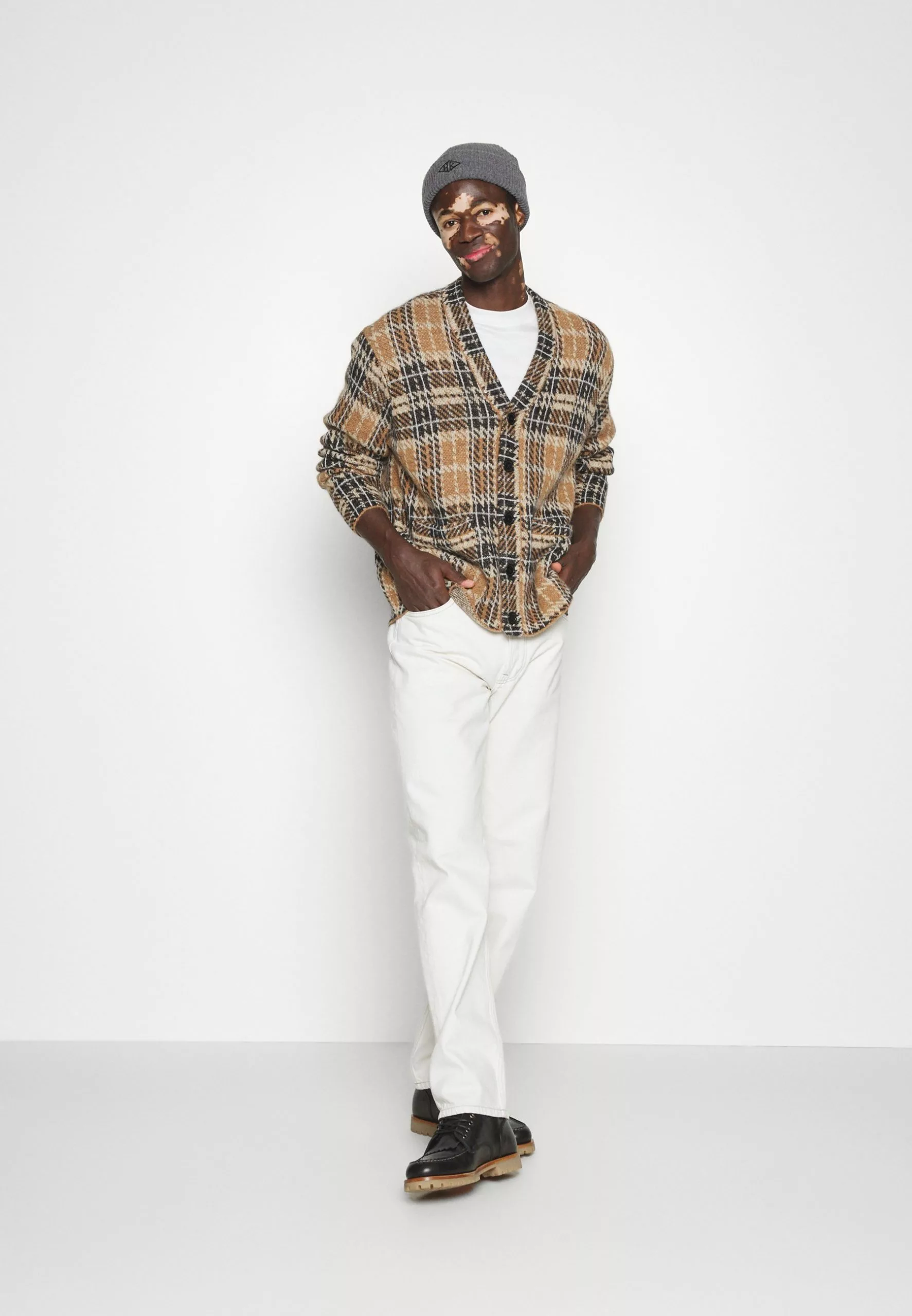 J.LINDEBERGLAZARO HAIRY CARDIGAN - Kofta - Chipmunk 5 J.LINDEBERGLAZARO HAIRY CARDIGAN - Kofta - Chipmunk - Bild 5