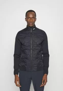 J.Lindeberg SportsQUILT HYBRID JACKET - Träningsjacka - Black