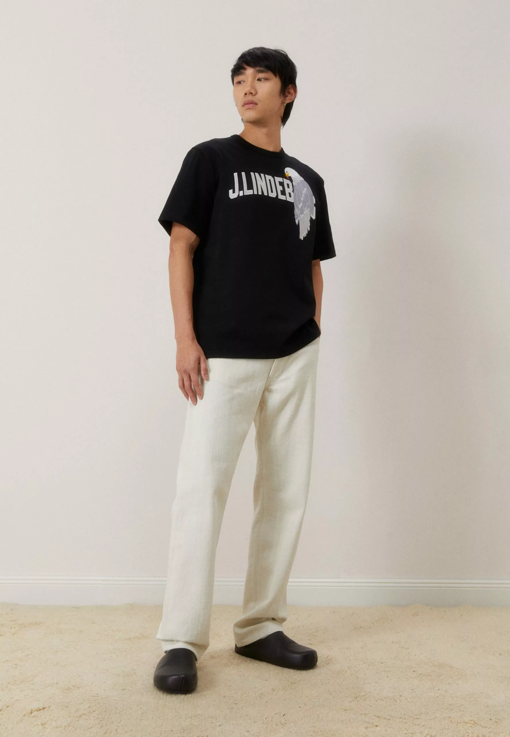 J.LINDEBERGCAMILO GRAPHIC TEE - T-shirt Med Print - Black 2 J.LINDEBERGCAMILO GRAPHIC TEE - T-shirt Med Print - Black - Bild 2