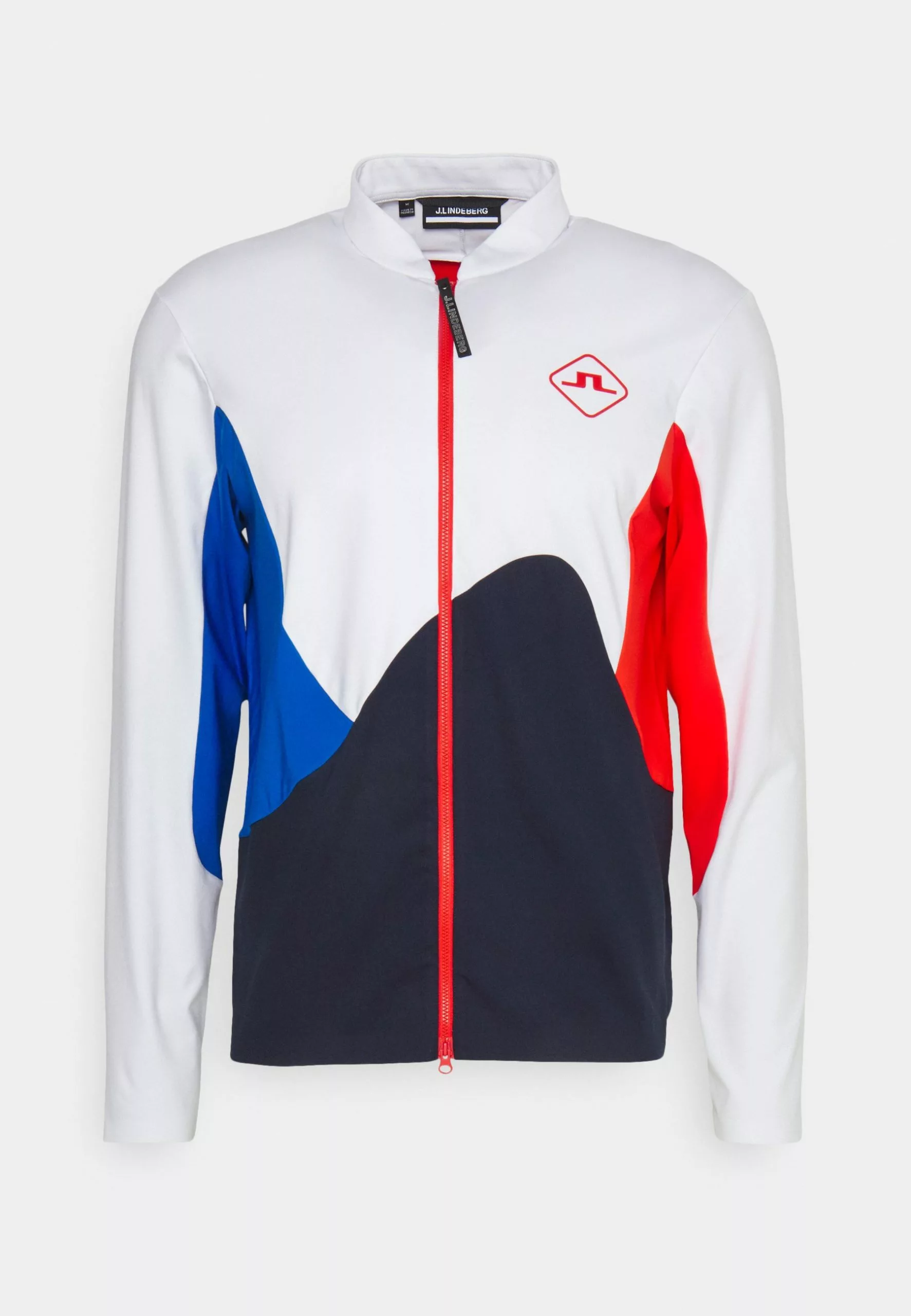 J.Lindeberg SportsSWIRL MID LAYER - Träningsjacka - White 5 J.Lindeberg SportsSWIRL MID LAYER - Träningsjacka - White - Bild 5