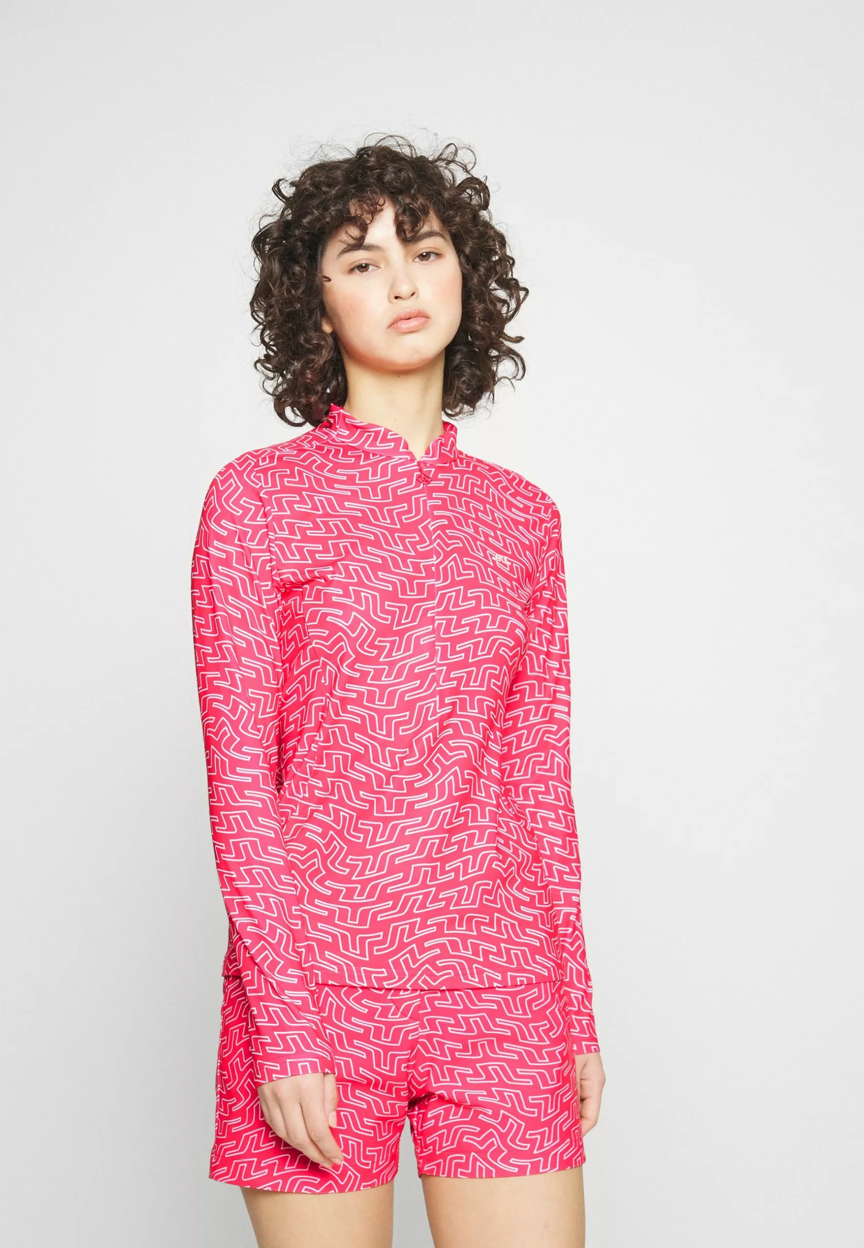 J.Lindeberg SportsMARILYN HALF ZIP MID LAYER - Långärmad Tröja - Azalea 1 J.Lindeberg SportsMARILYN HALF ZIP MID LAYER - Långärmad Tröja - Azalea