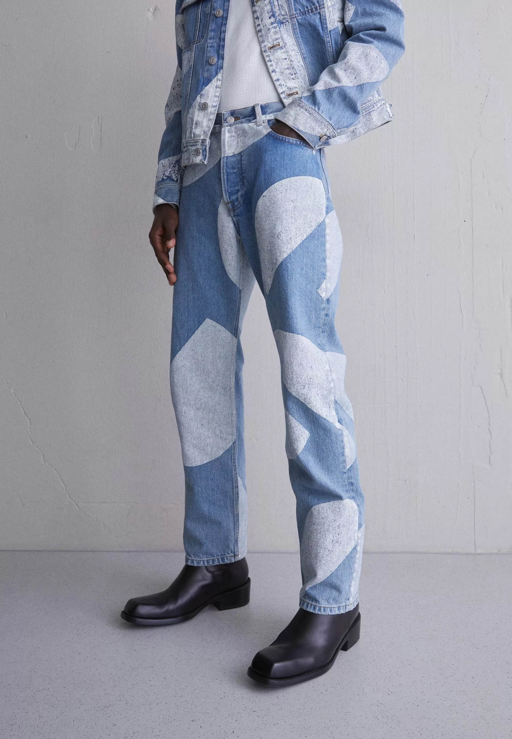 J.LINDEBERGJOHNNY DOT LOOSE - Jeans Relaxed Fit - Light Blue 1 J.LINDEBERGJOHNNY DOT LOOSE - Jeans Relaxed Fit - Light Blue